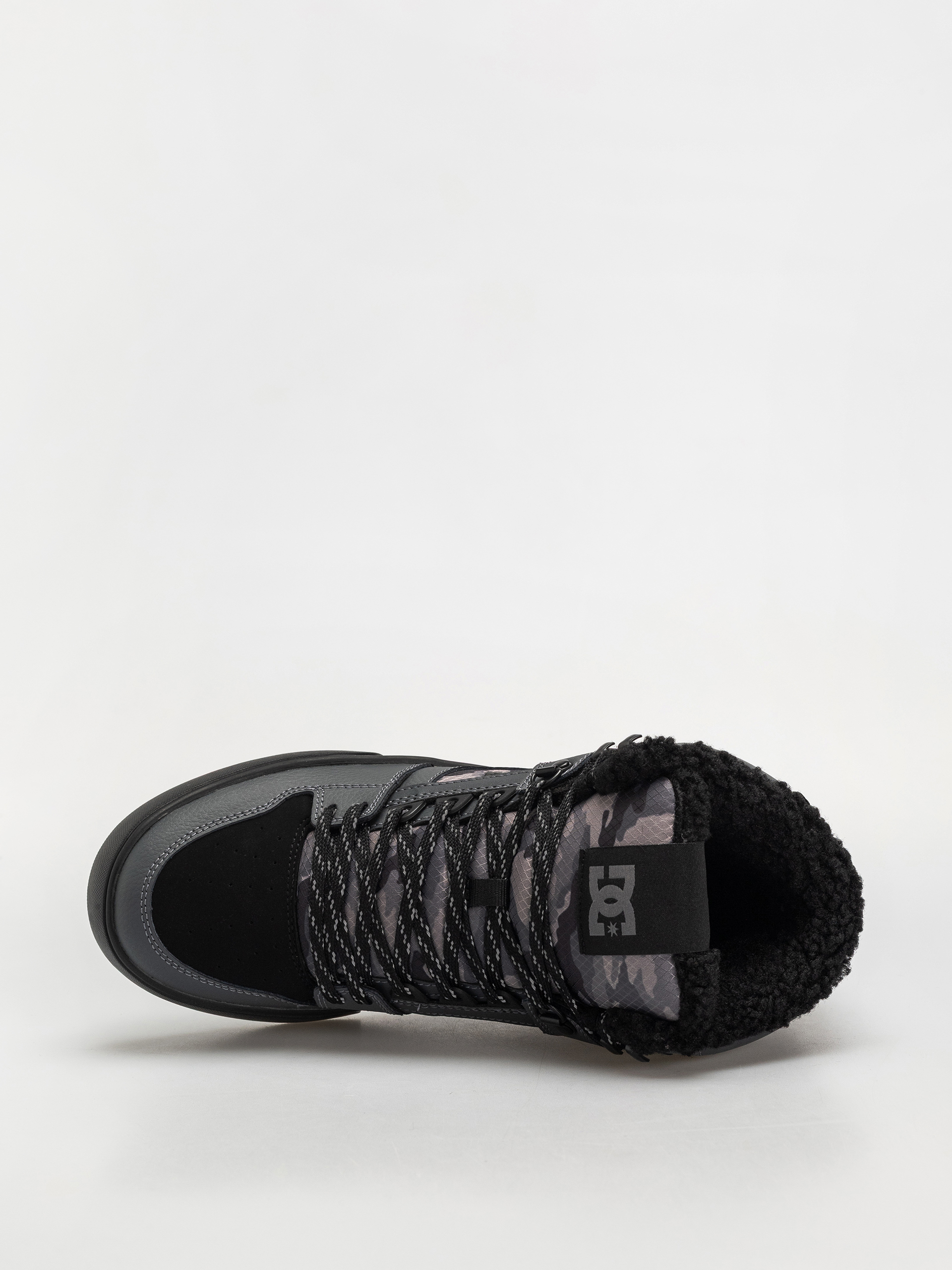 DC Pure High Top Wc Wnt Cipők (dark grey/black)