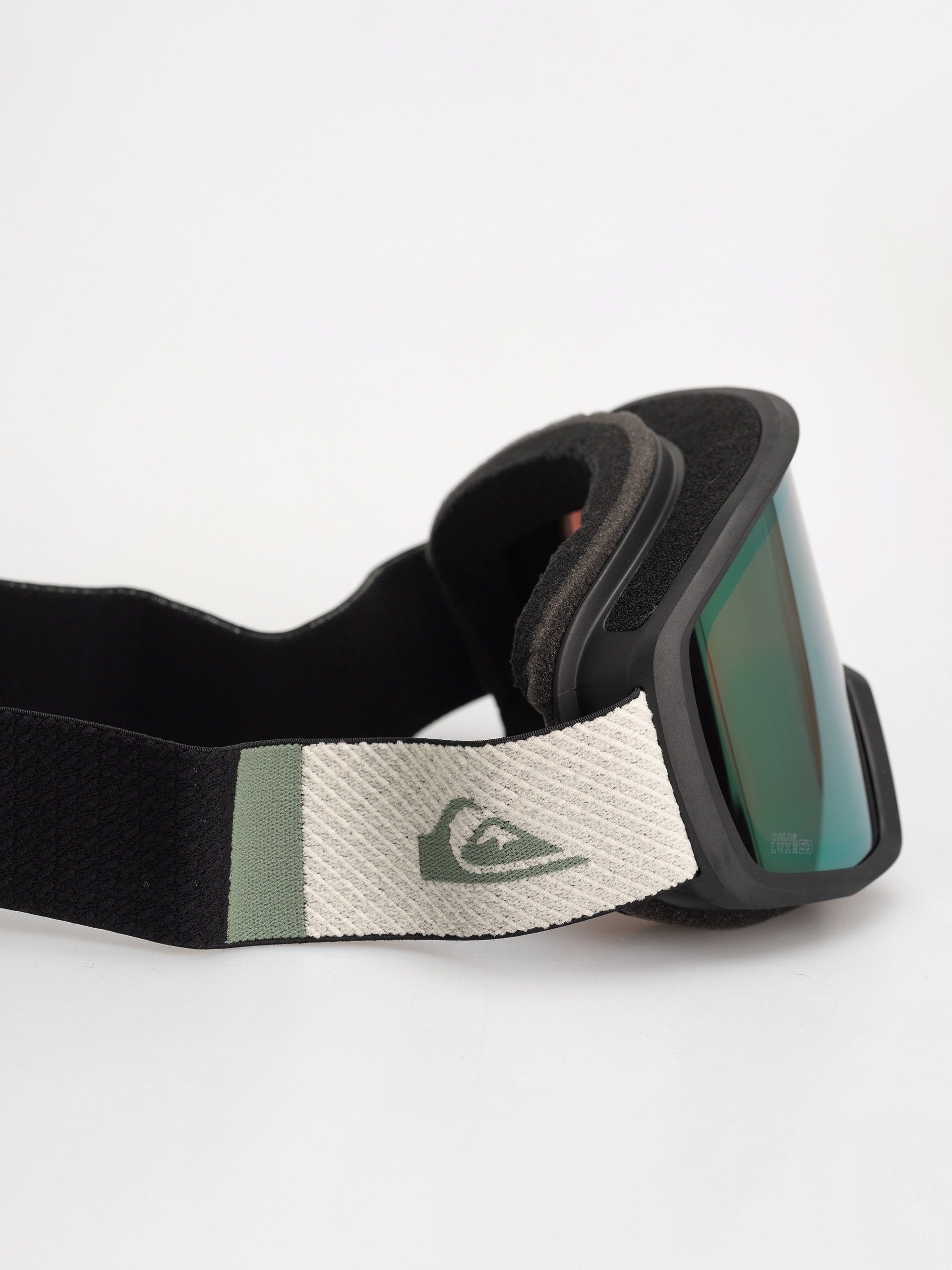 Quiksilver Harper Snowboard szemüveg (black/clux ml green s3)