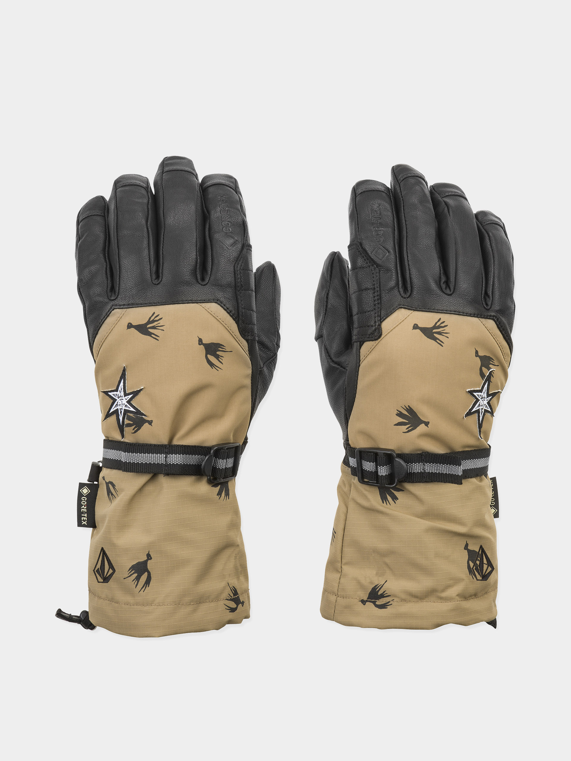 Kesztyu0171 Volcom 91 Gore Tex (bronze)