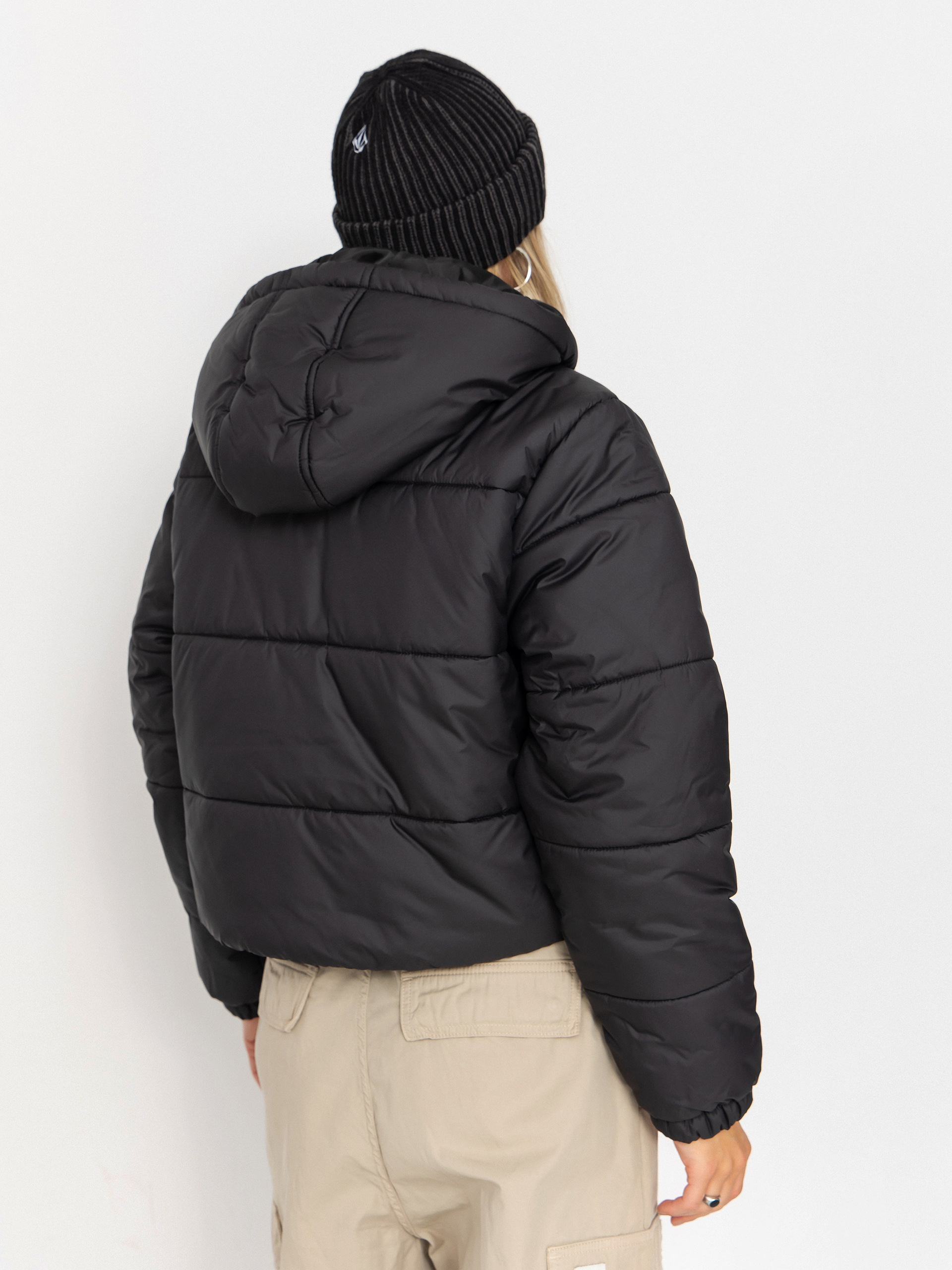 Vans Hillgate Cropped Puffer Dzseki Wmn (black)