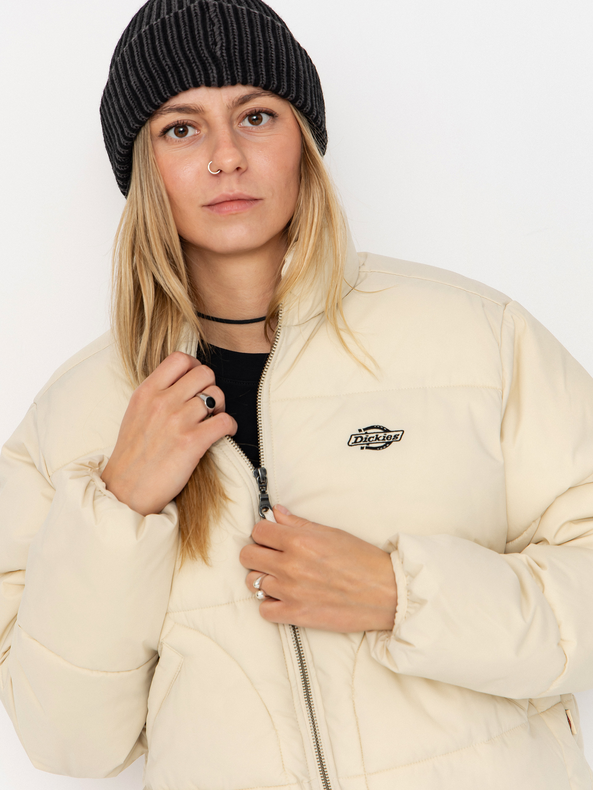Dickies Summerdale Puffer Wmn Dzseki (wood ash)