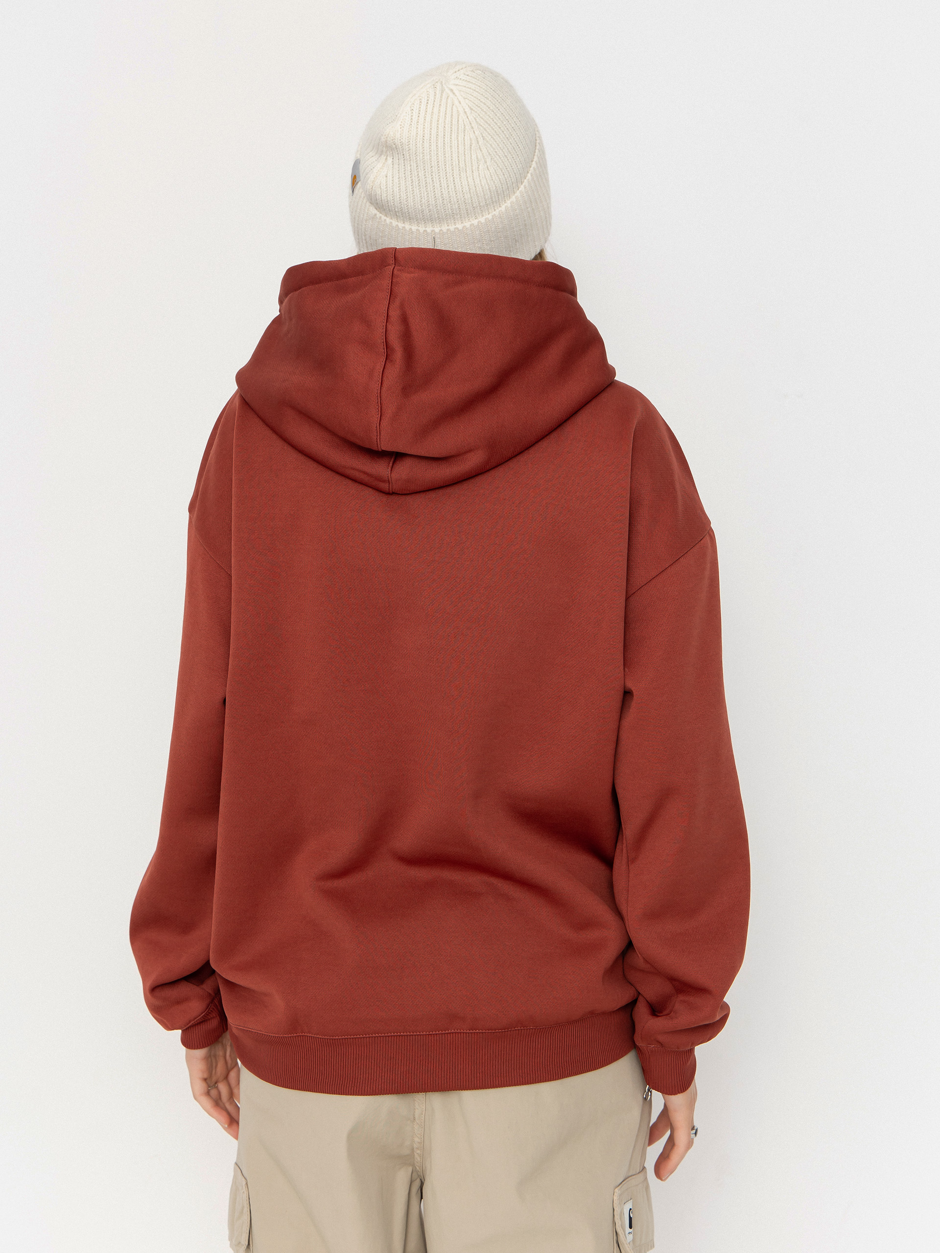 Volcom Essential Hydro HD Kapucnis pulóver Wmn (henna)
