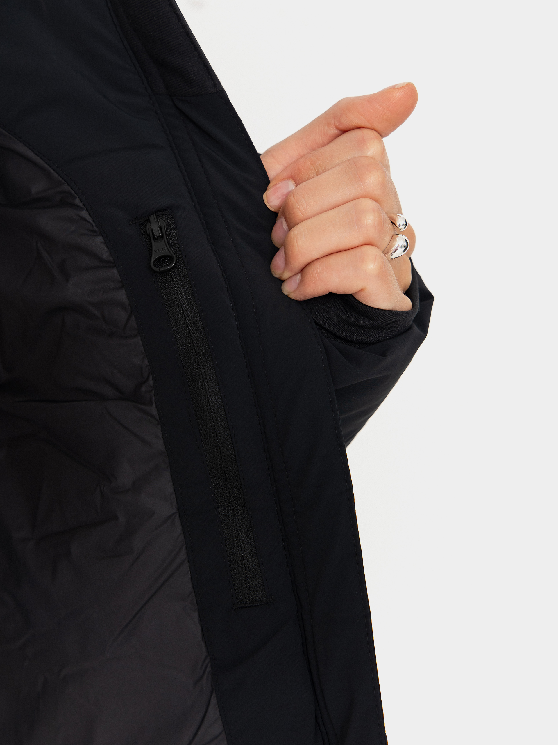 Columbia Amaze Puff Hooded Wmn Dzseki (black)