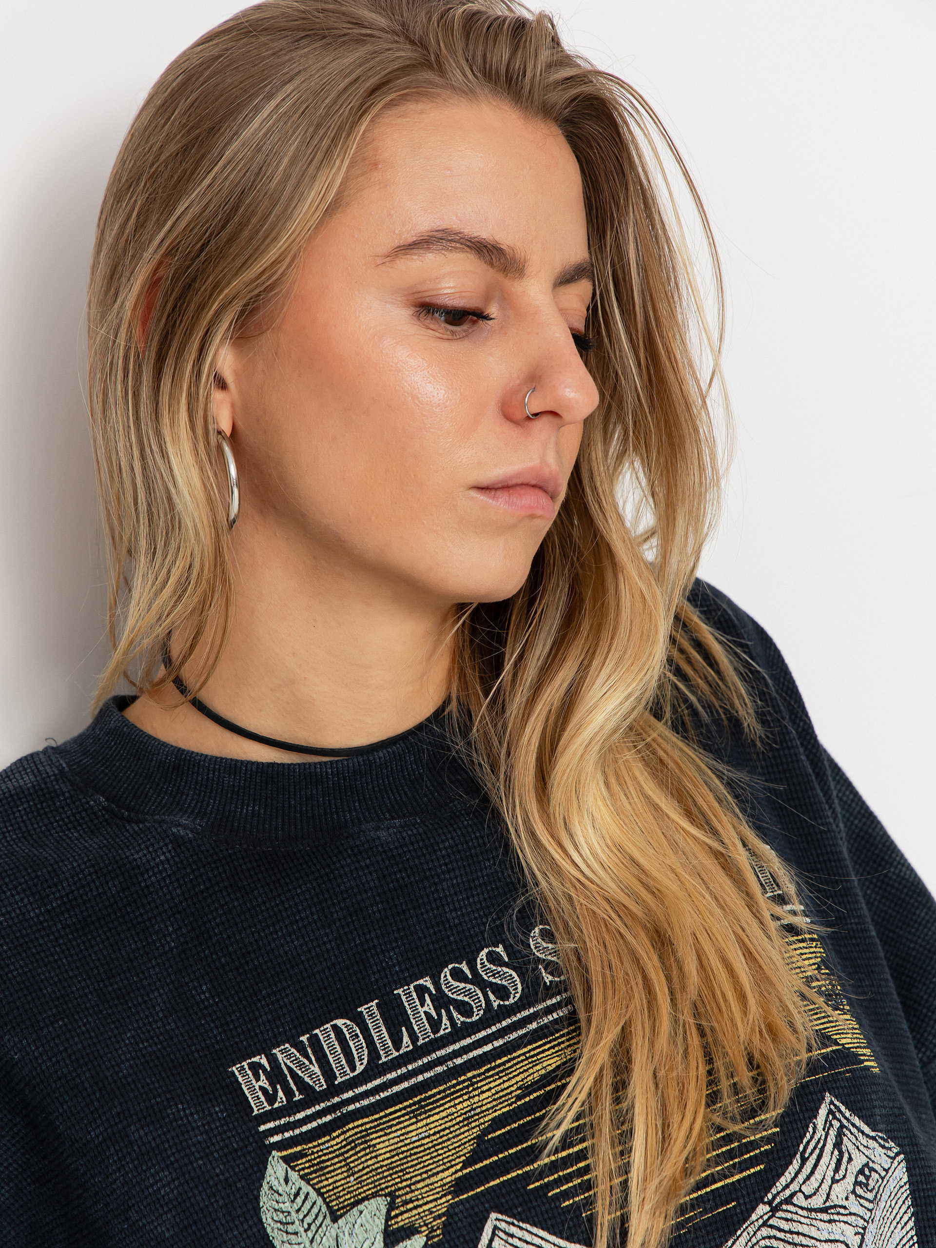 Roxy Eastside Midweight Wmn Pulóver (anthracite)