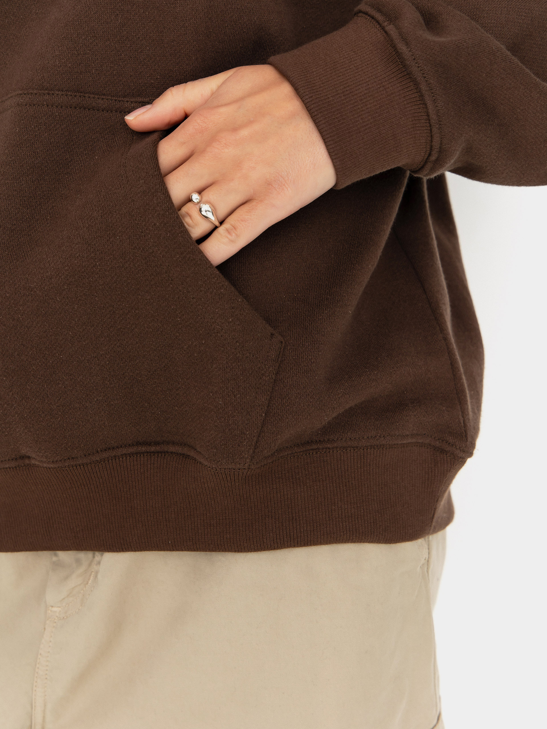 Quiksilver Standard HD Wmn Kapucnis pulóver (chocolate brown)