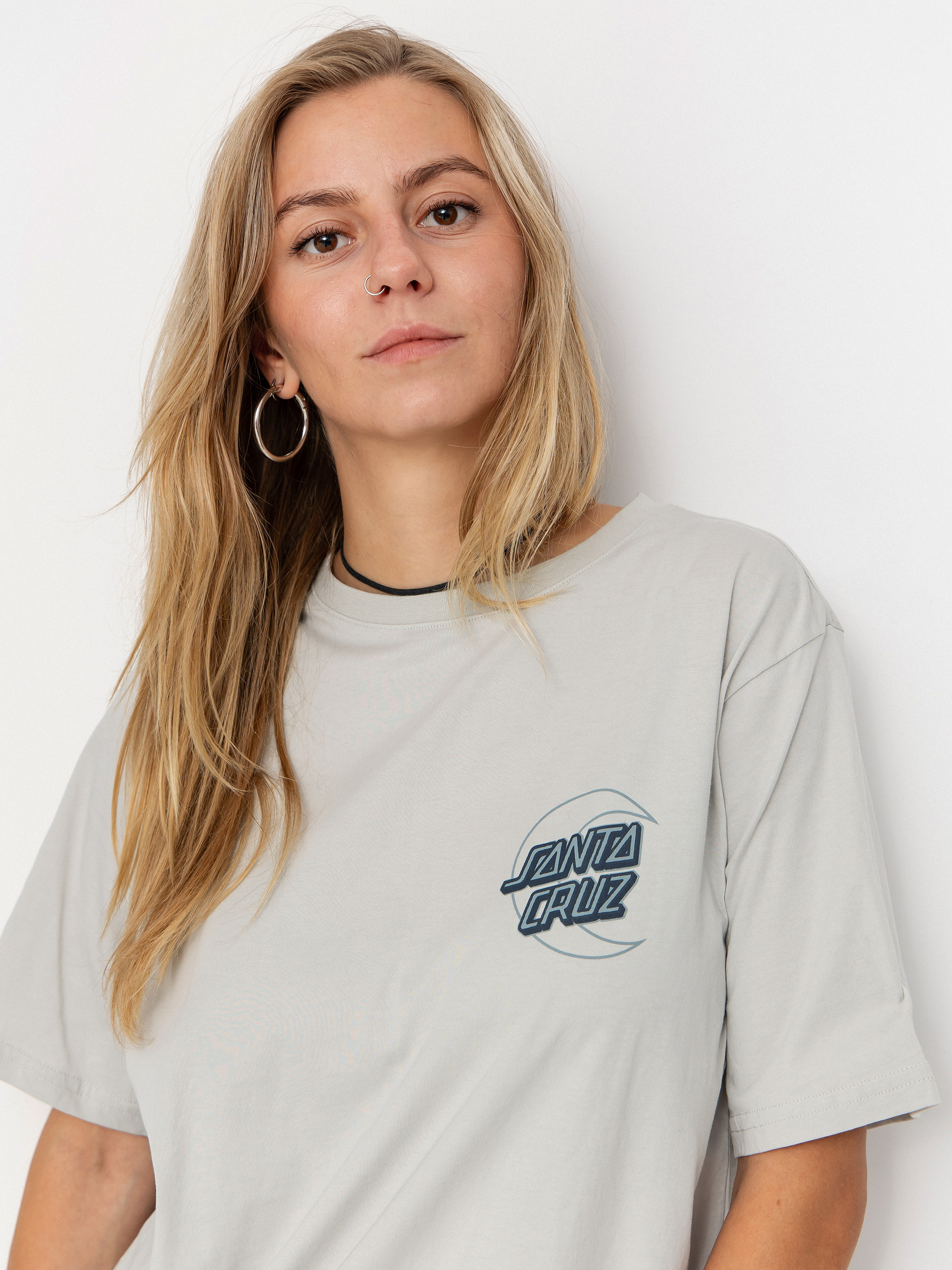 Santa Cruz Imprint Moon Dot Wmn Póló (mist)