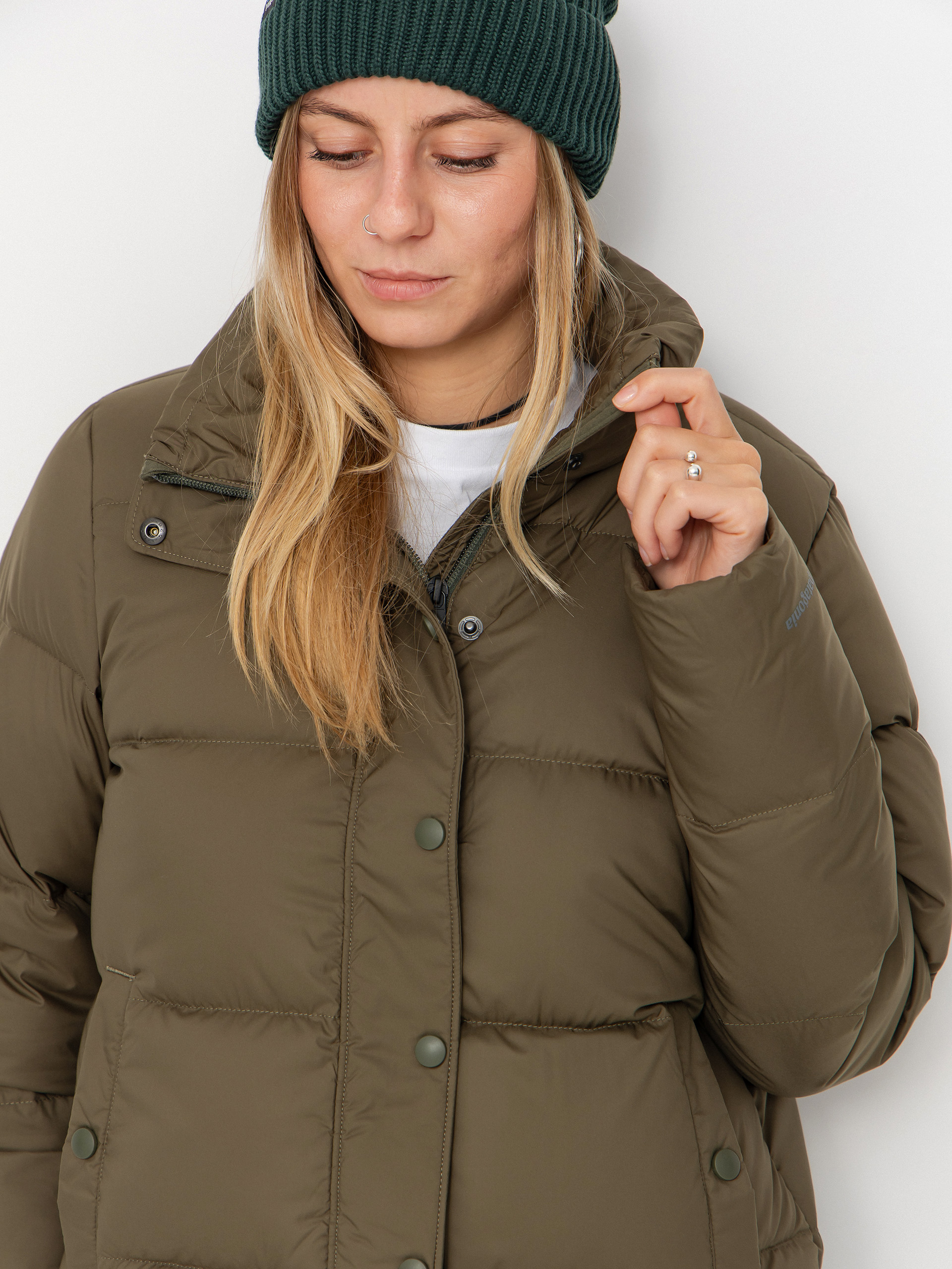 Dzseki Patagonia Silent Down Wmn (basin green)