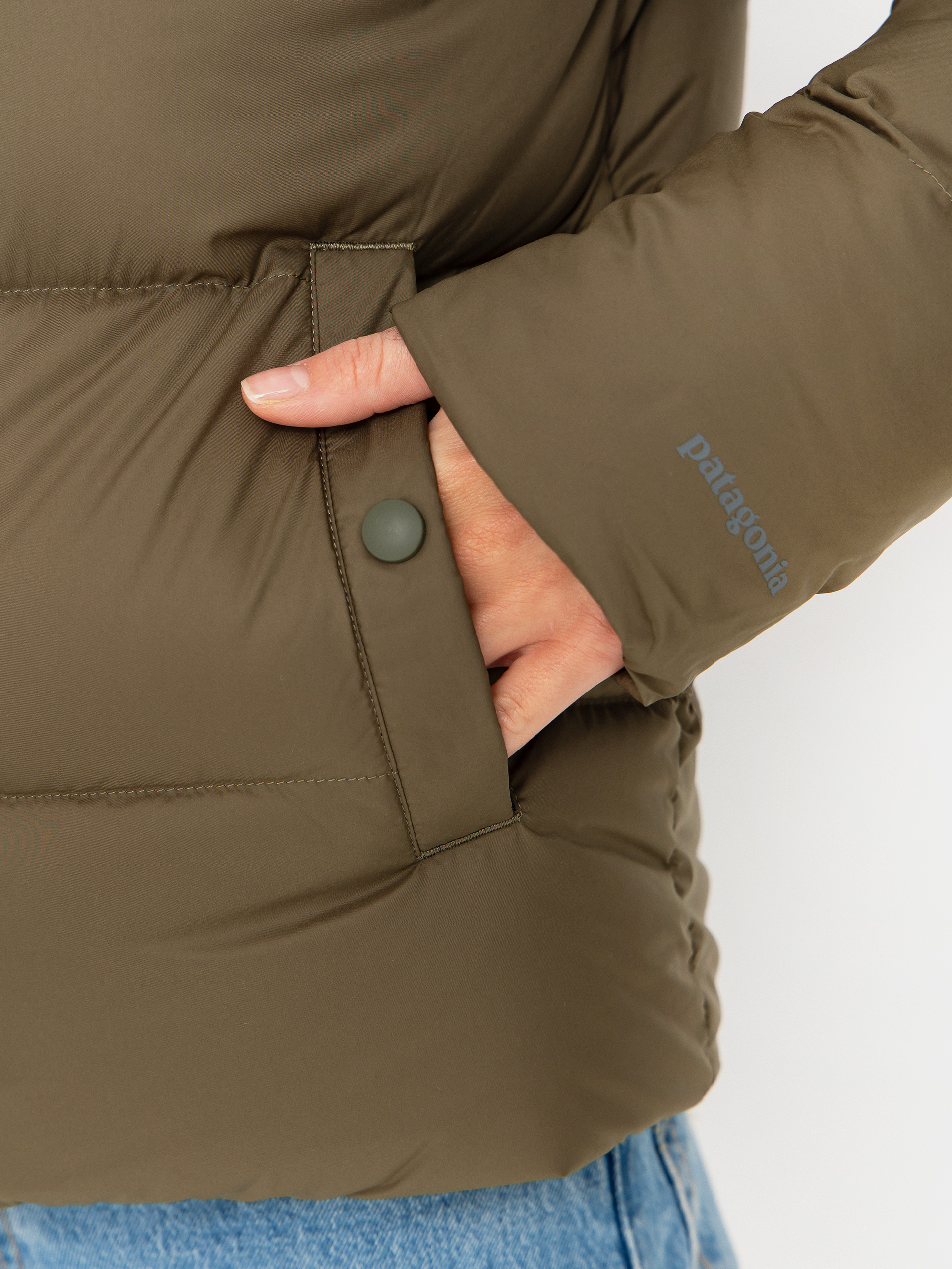 Dzseki Patagonia Silent Down Wmn (basin green)