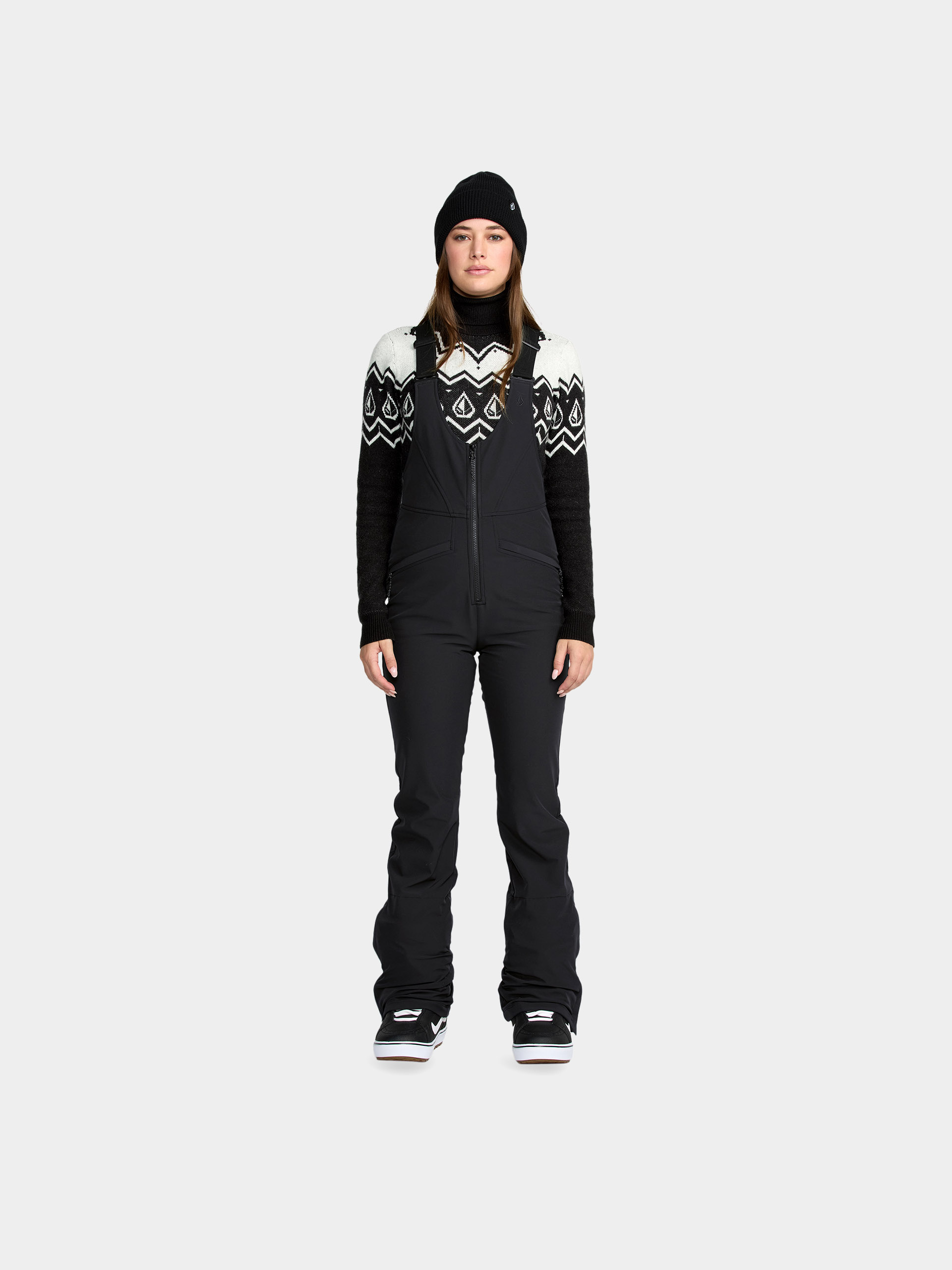 Snowboard nadrág Volcom Battle Stretch Bib Wmn