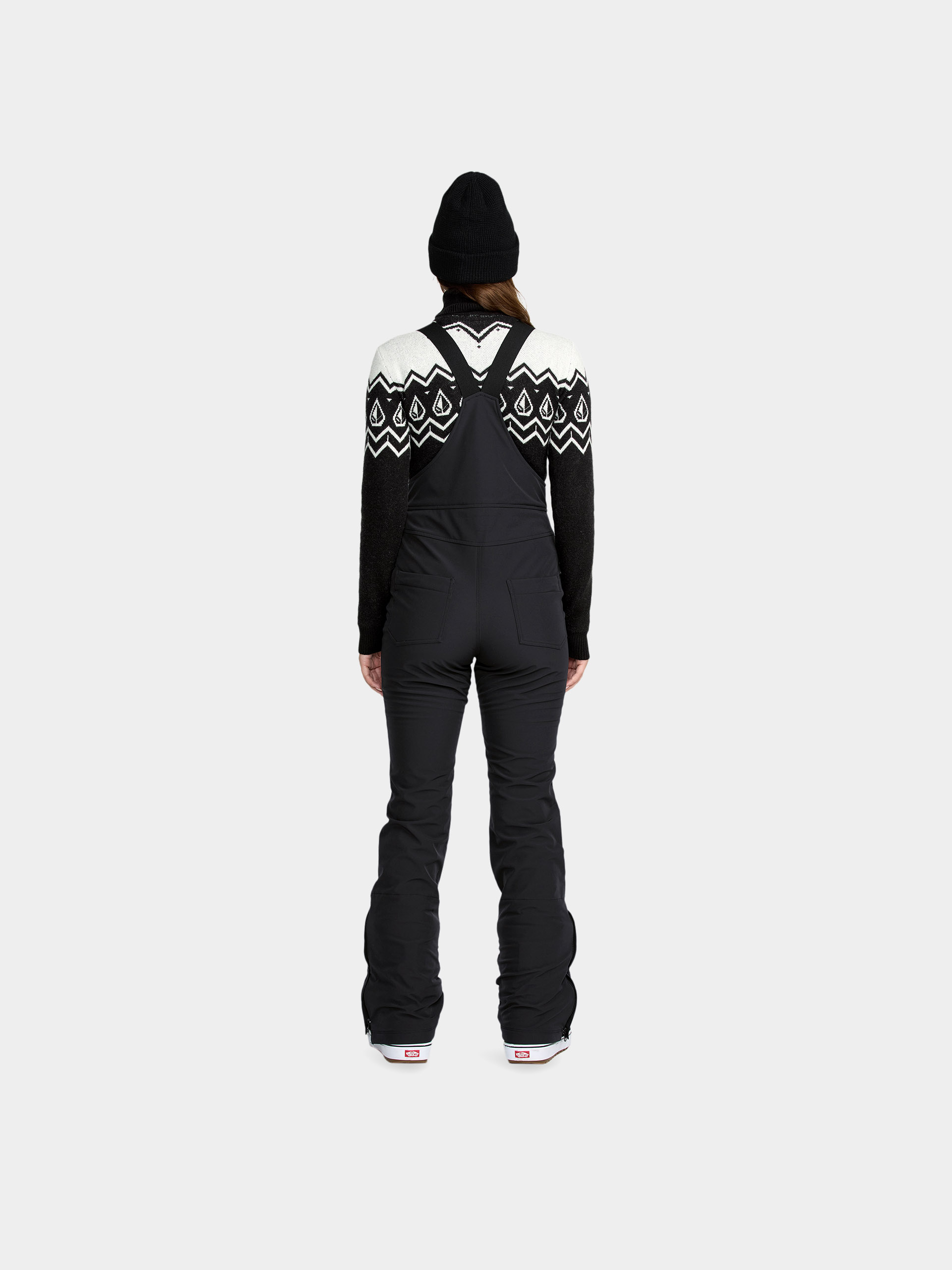 Női Snowboard nadrág Volcom Battle Stretch Bib (black)