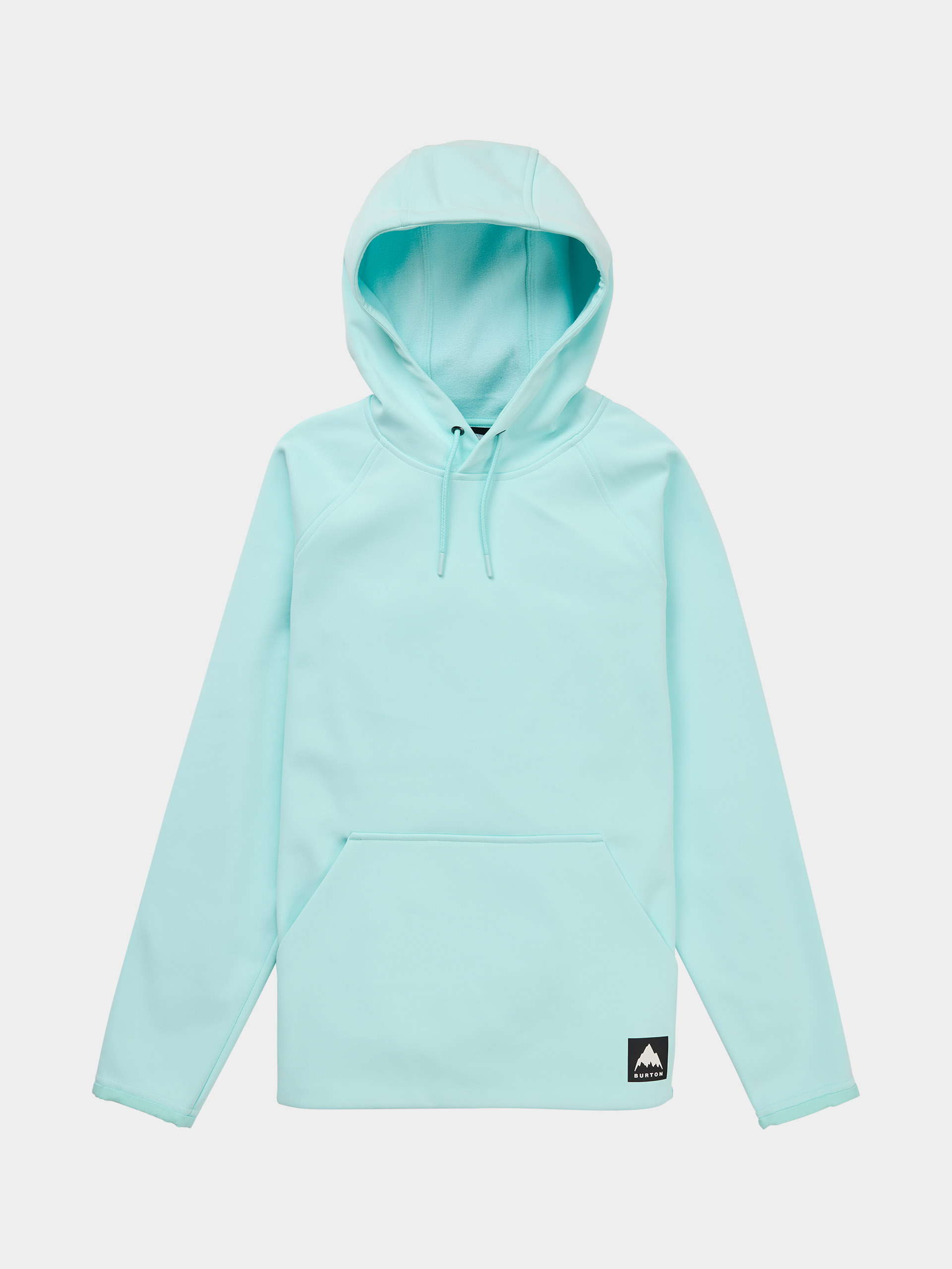 Kapucnis pulóver Burton Crown Weatherproof HD Wmn (light teal)