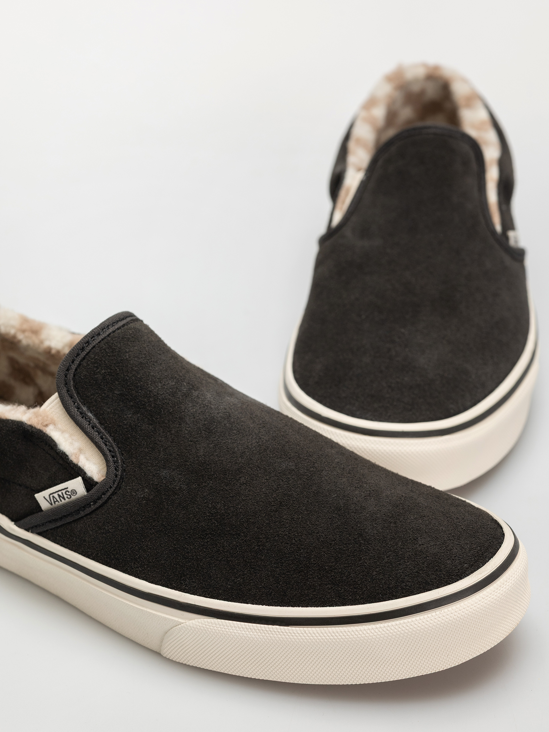 Vans Classic Slip On Cipők (cozy hug faded black)
