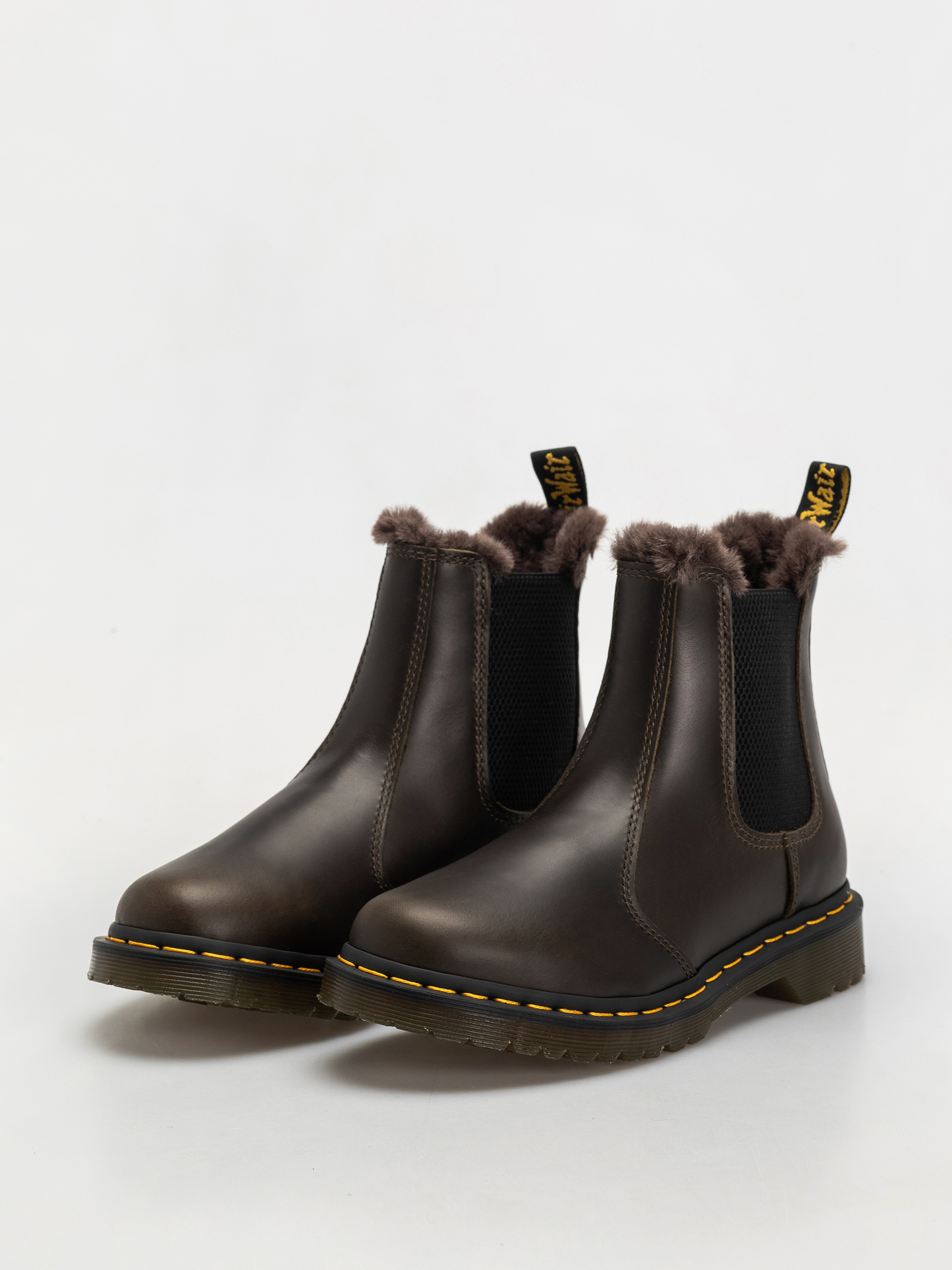 Dr. Martens 2976 Leonore Chelsea Wmn Cipők (dark taupe taupe orleans)