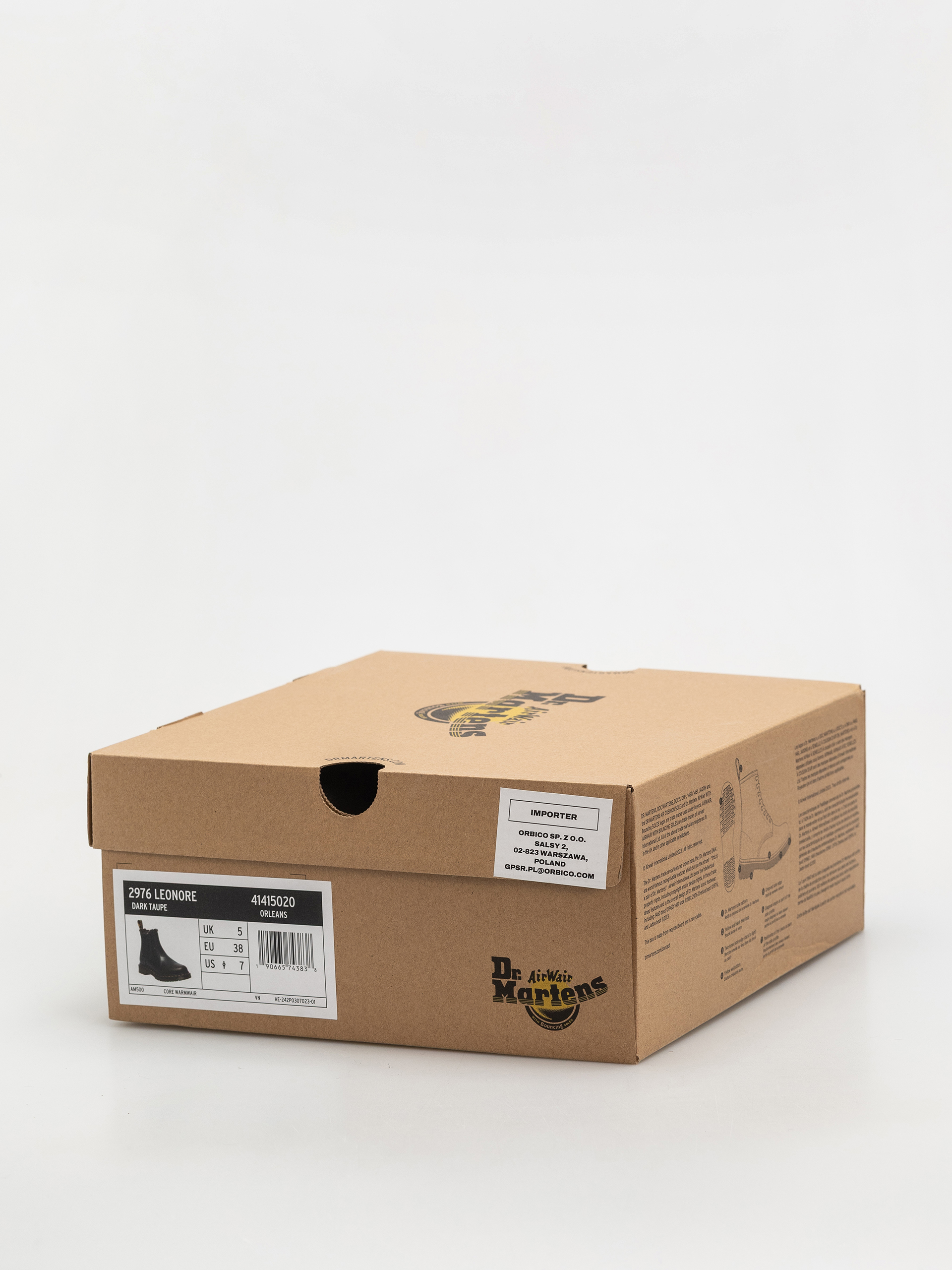 Dr. Martens 2976 Leonore Chelsea Wmn Cipők (dark taupe taupe orleans)