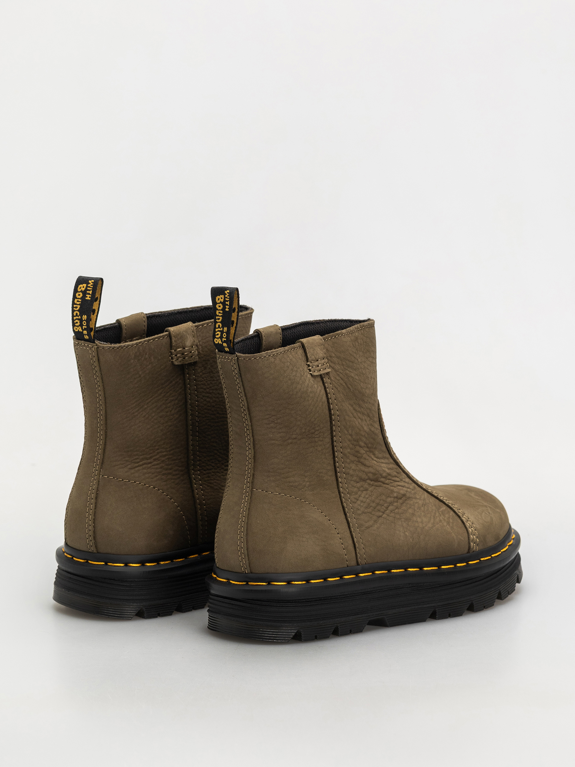 Dr. Martens ZebZag Rigger Rigger Wmn Cipők (dms olive milled nubuck wp)