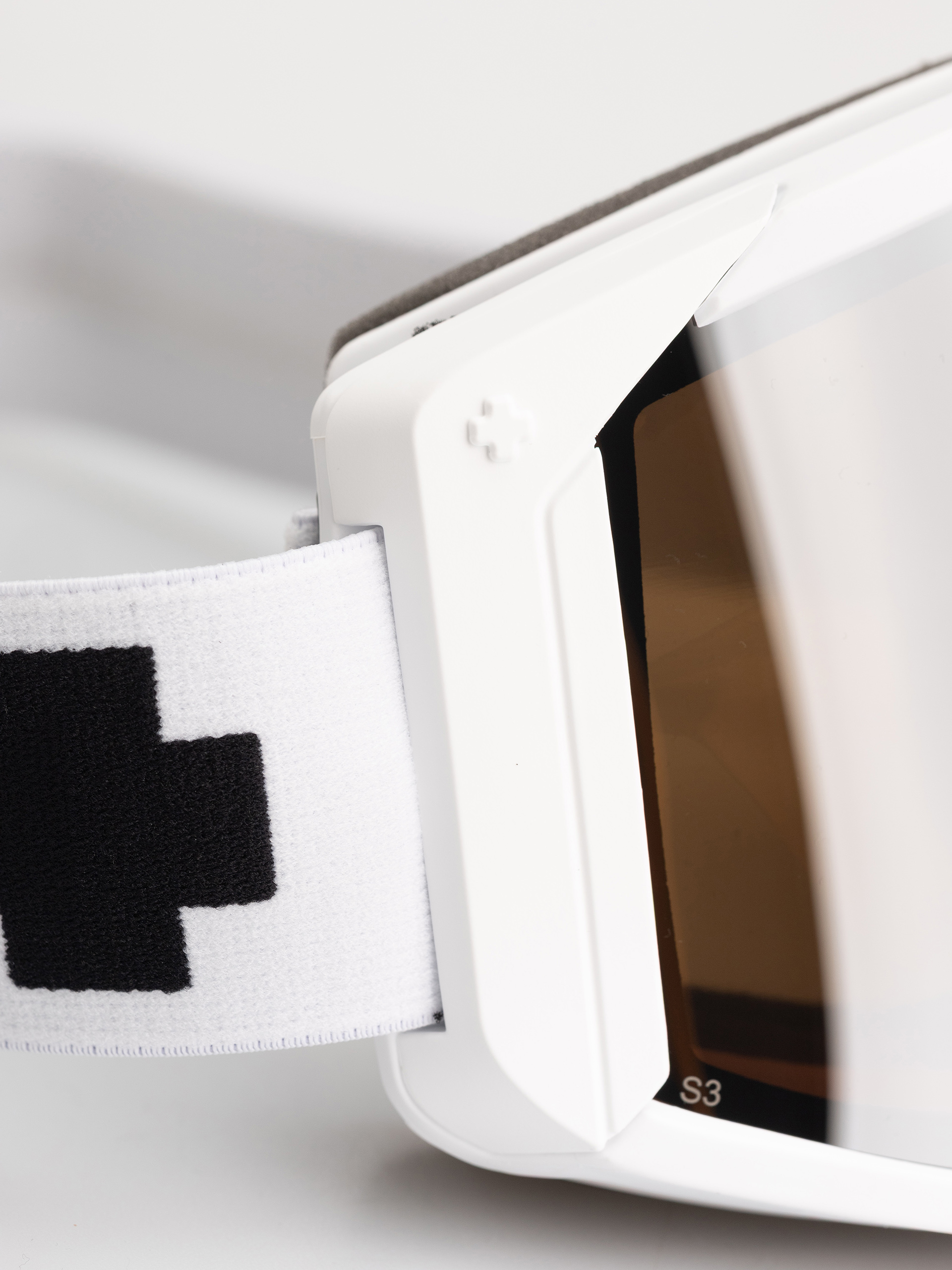 Spy Raider Snowboard szemüveg (everwhite - bronze black mirror)