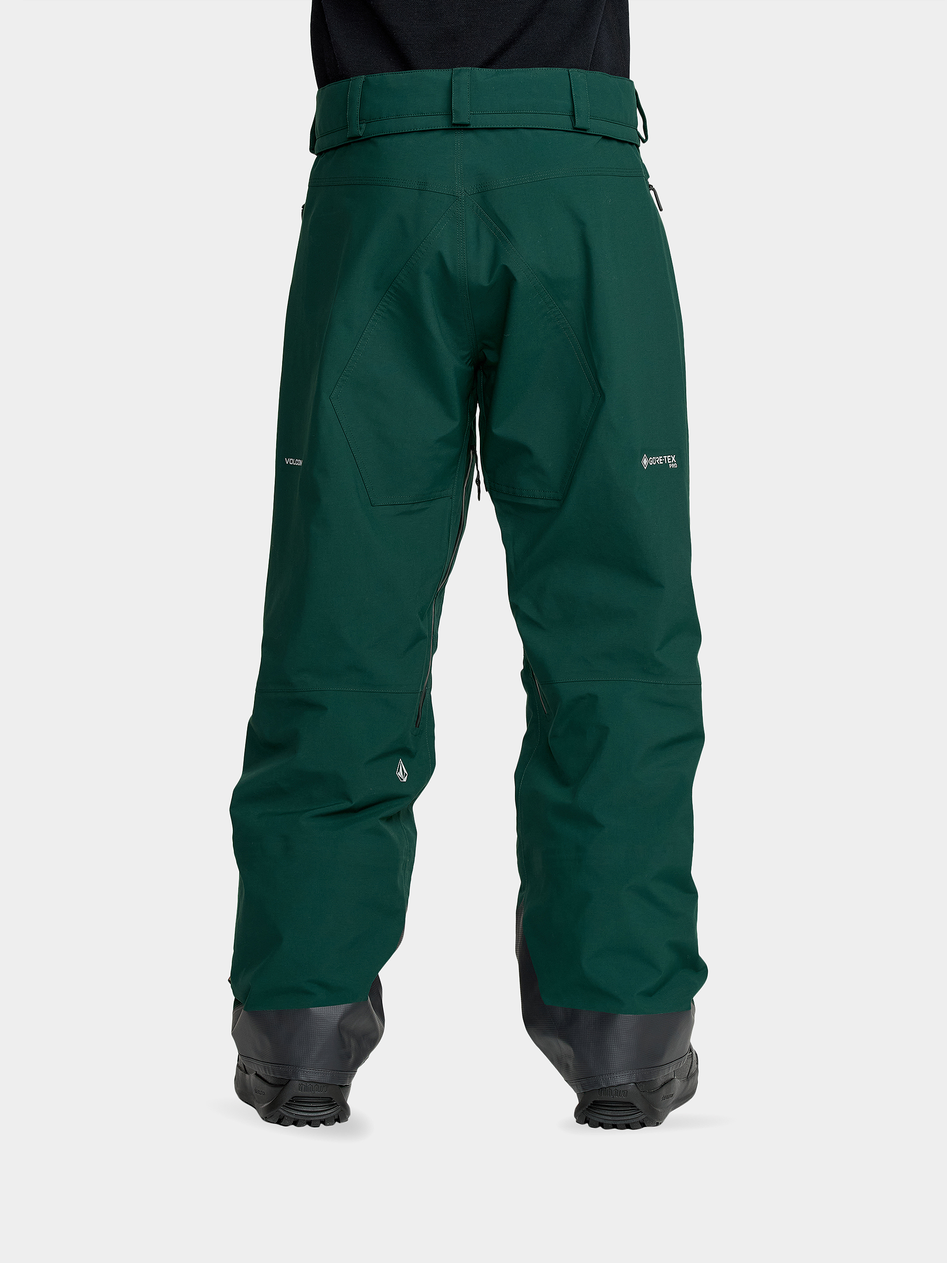 Férfi Snowboard nadrág Volcom Guide Gore Tex Pro Shell (black green)