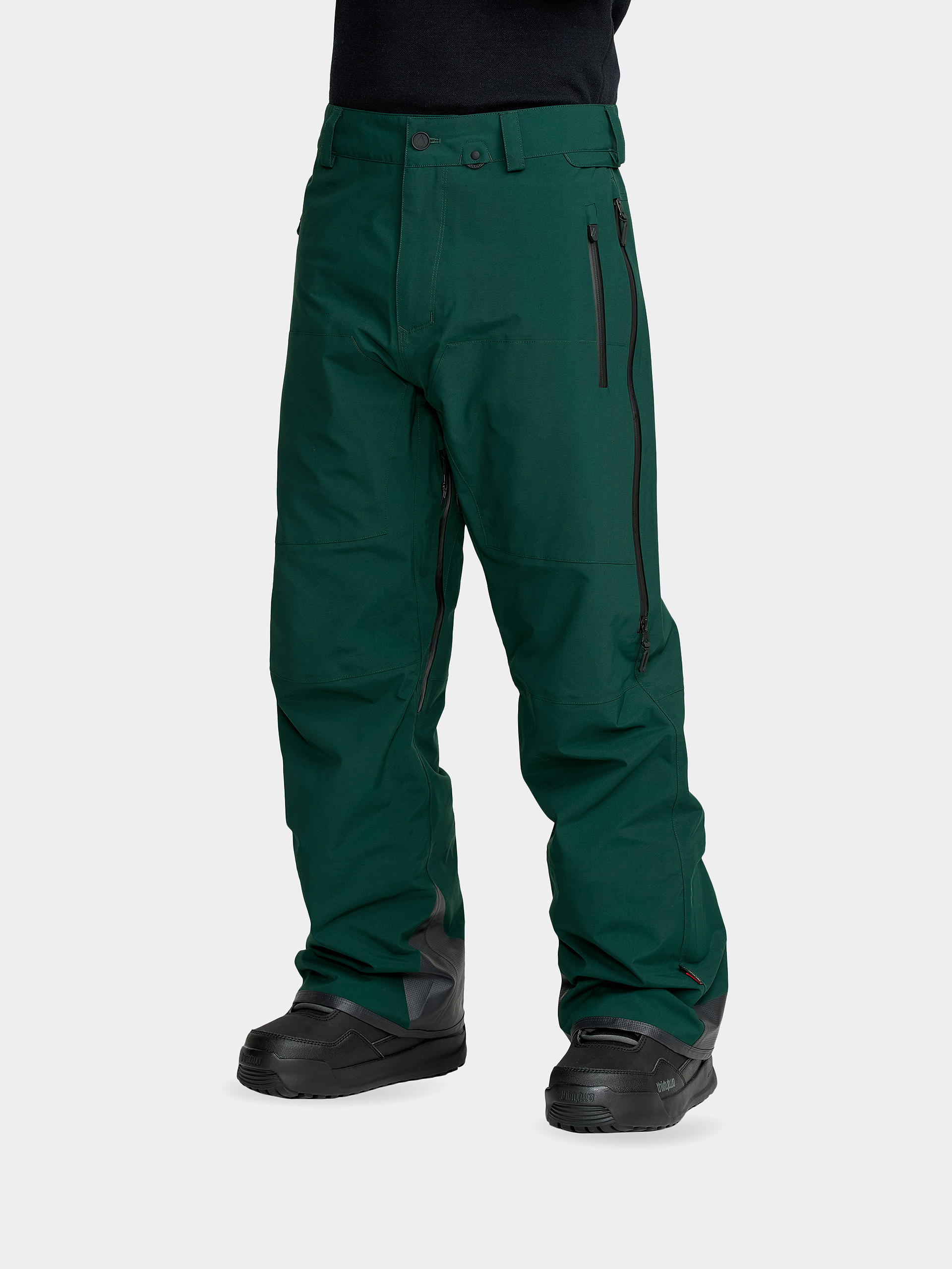 Férfi Snowboard nadrág Volcom Guide Gore Tex Pro Shell (black green)