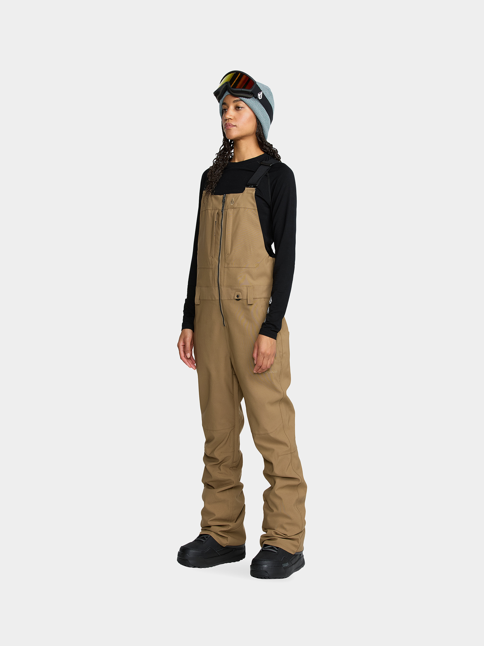 Női Snowboard nadrág Volcom Swift Bib Overall (bronze)