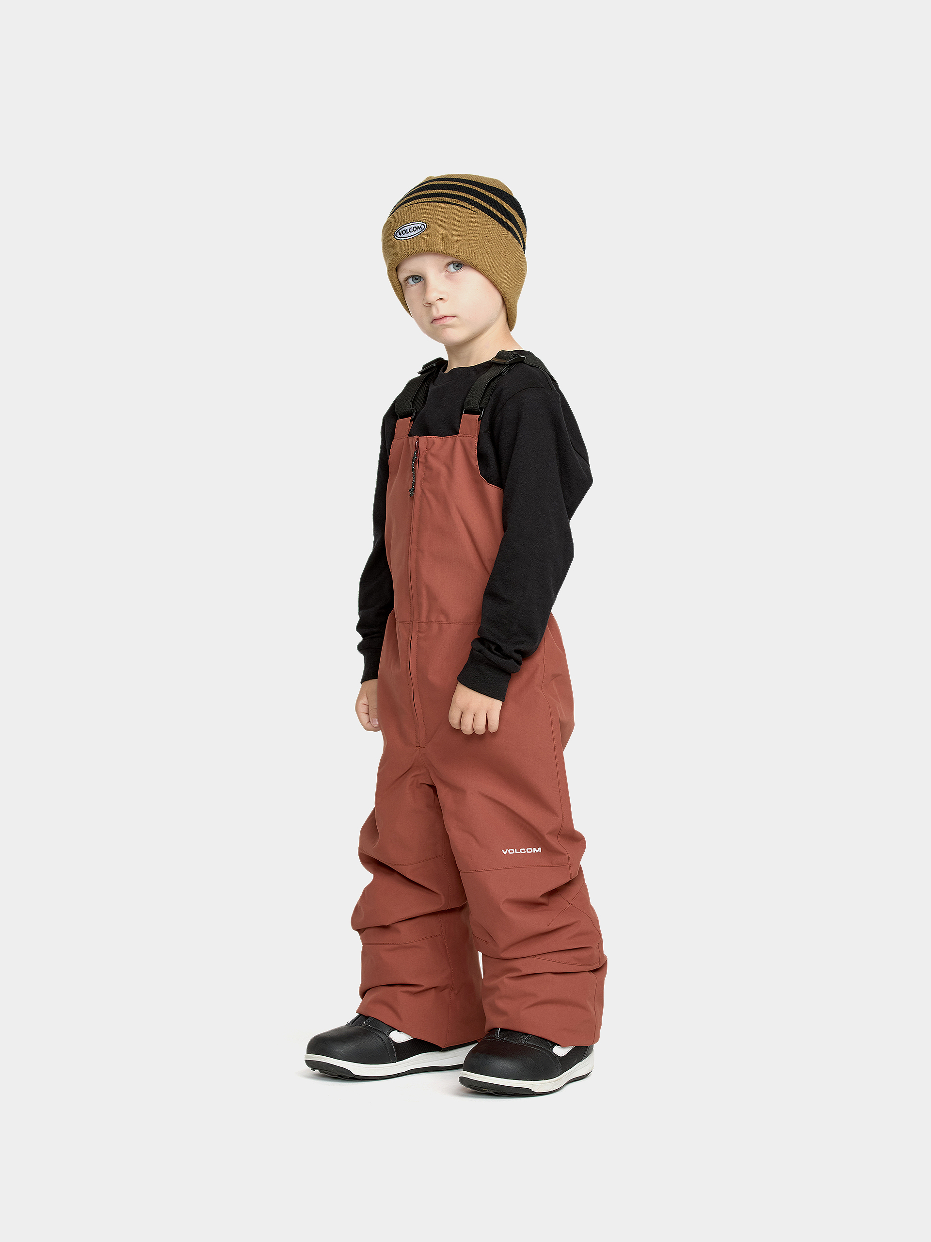 Snowboard nadrág Volcom Little Flurry Ins Bib Overall JR (henna)