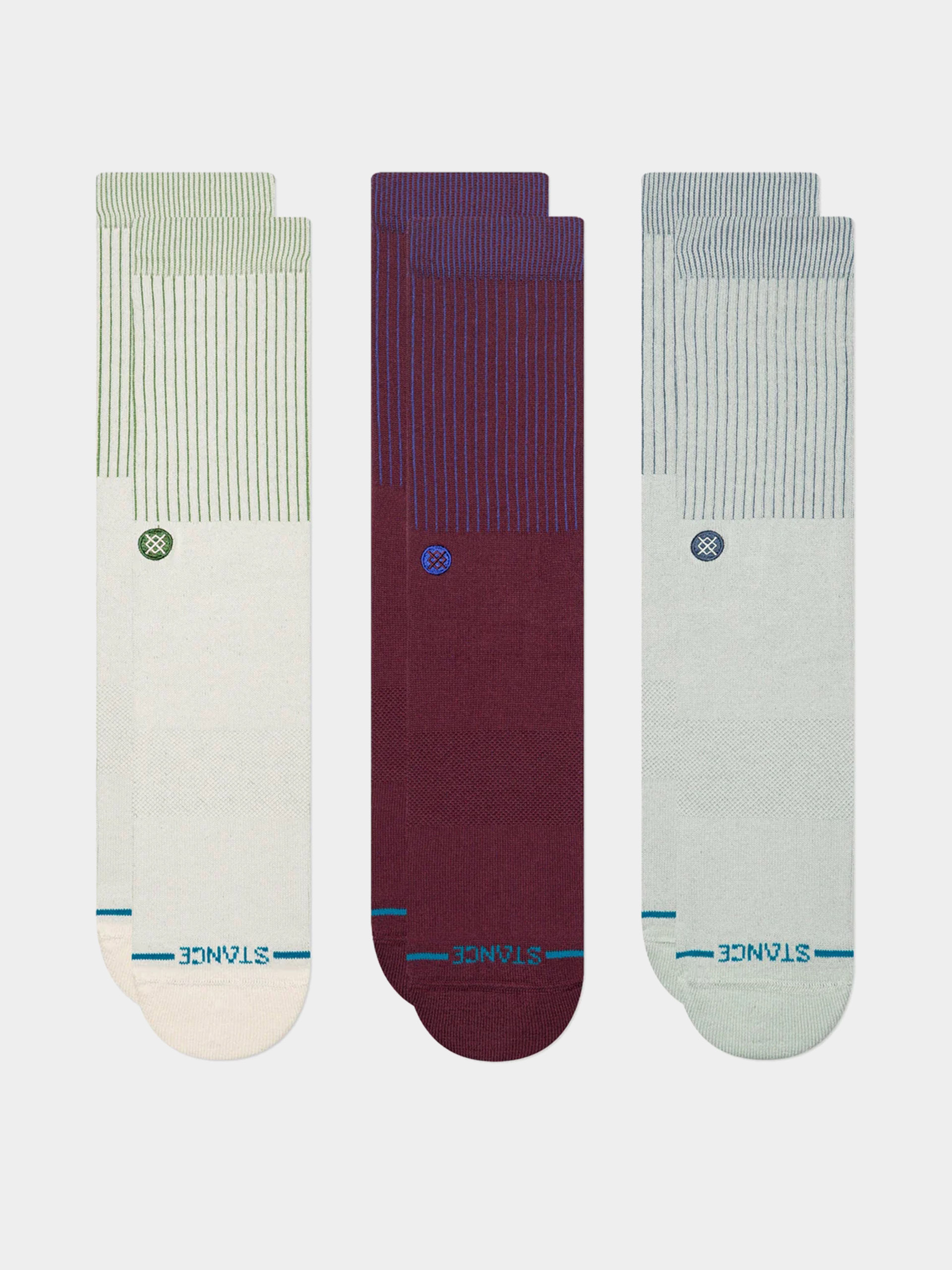 Zokni Stance Icon Pop Crew 3 Pack