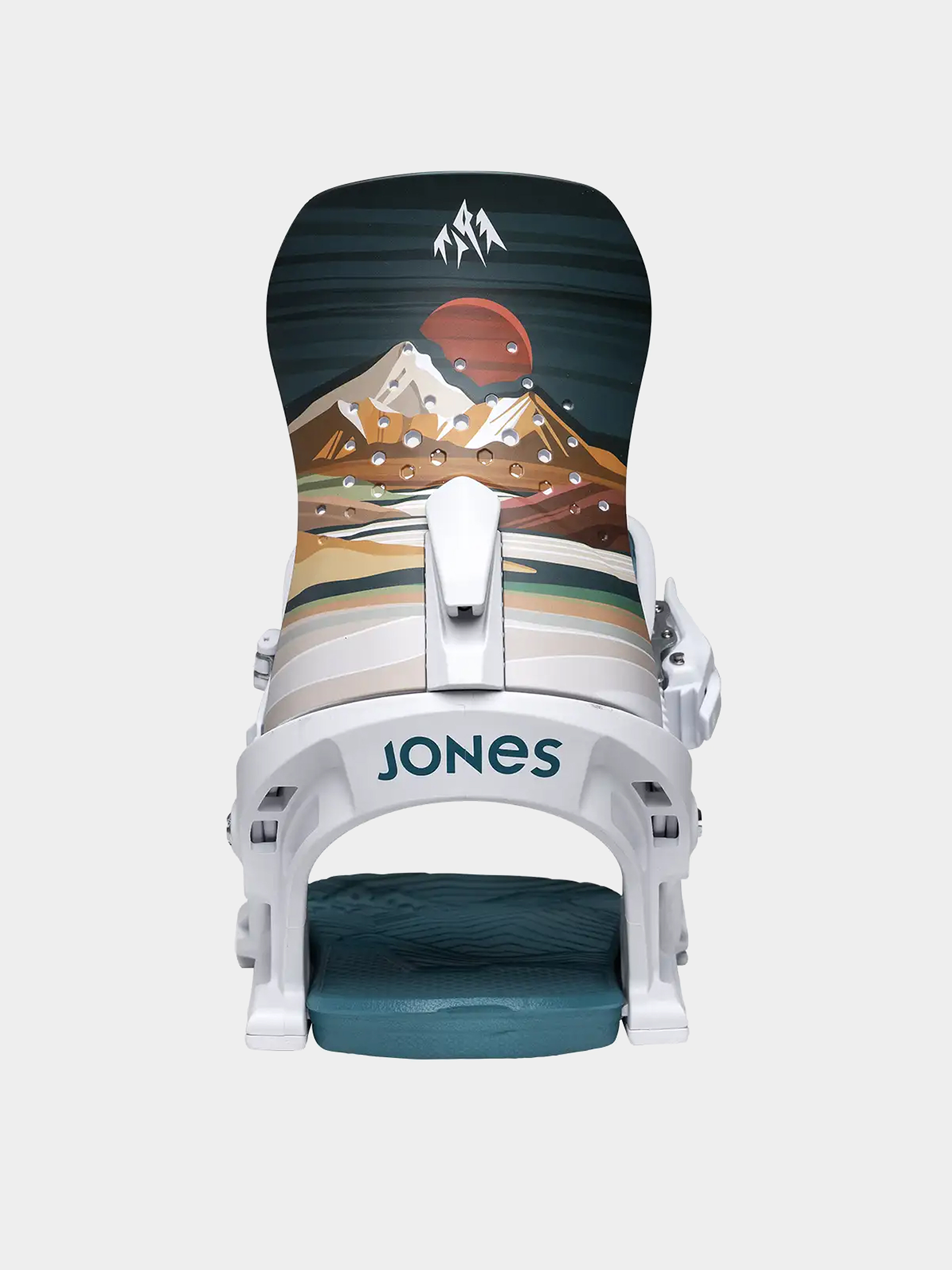 Női Snowboard kötés Jones Snowboards Aurora Art (annie brace white)