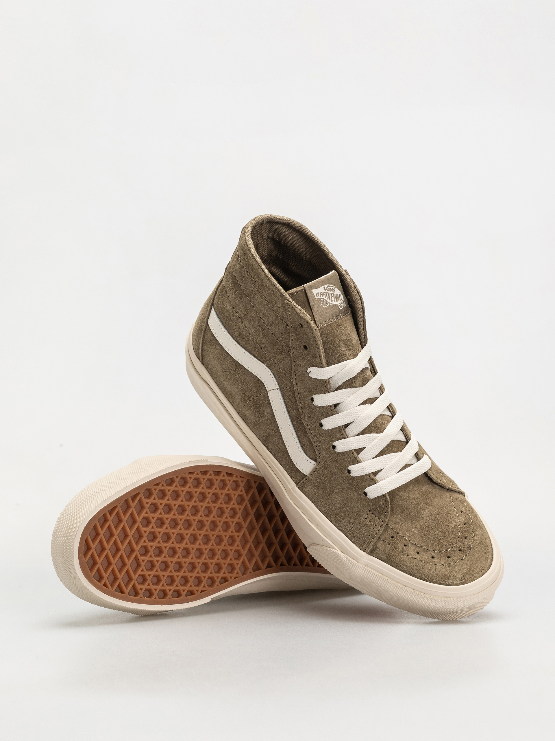 Vans Sk8 Hi Tapered Cipők (pig suede bay leaf)