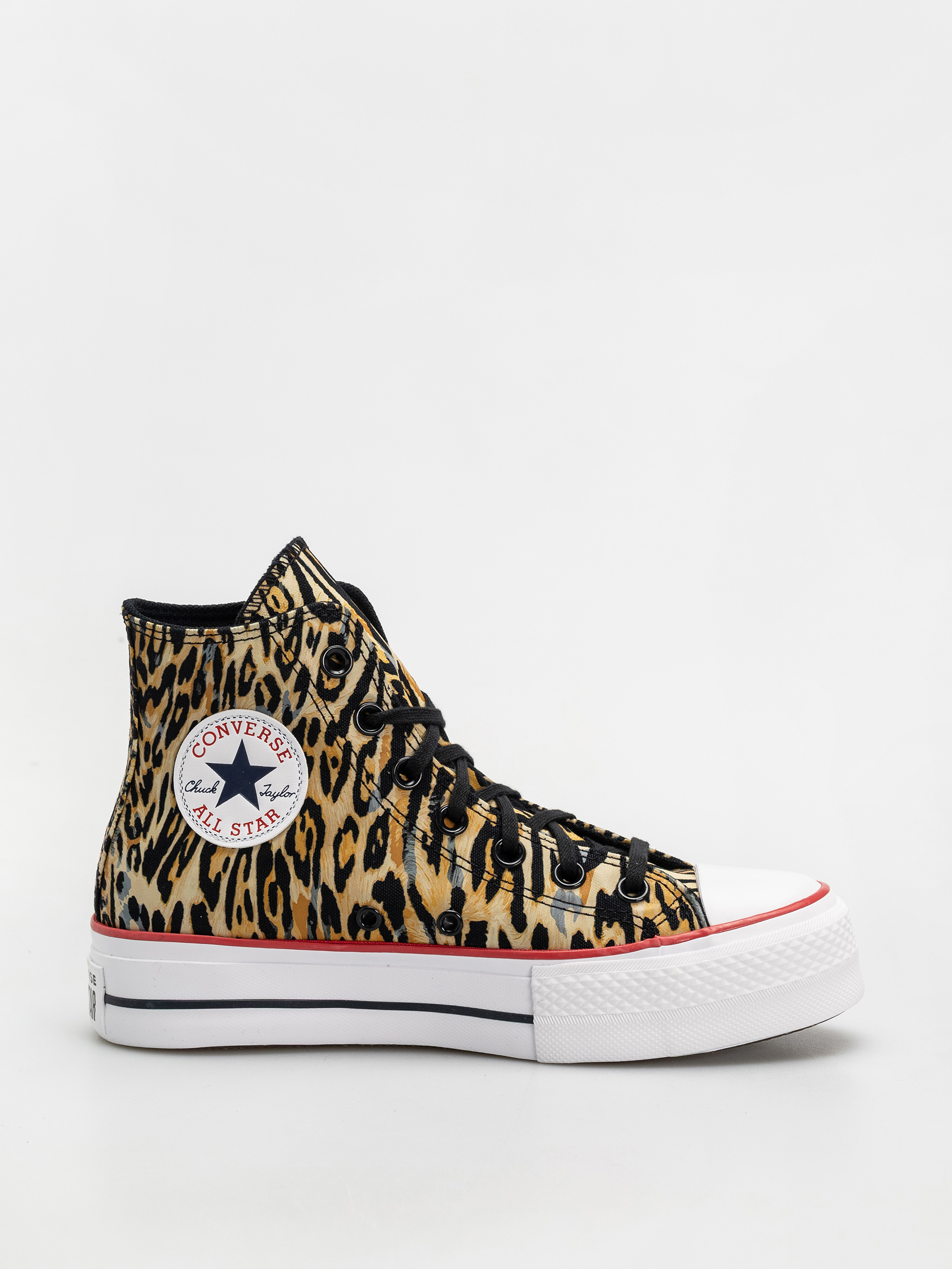 Converse Chuck Taylor All Star Lift Hi Wmn Tornacipők (black/white/red)