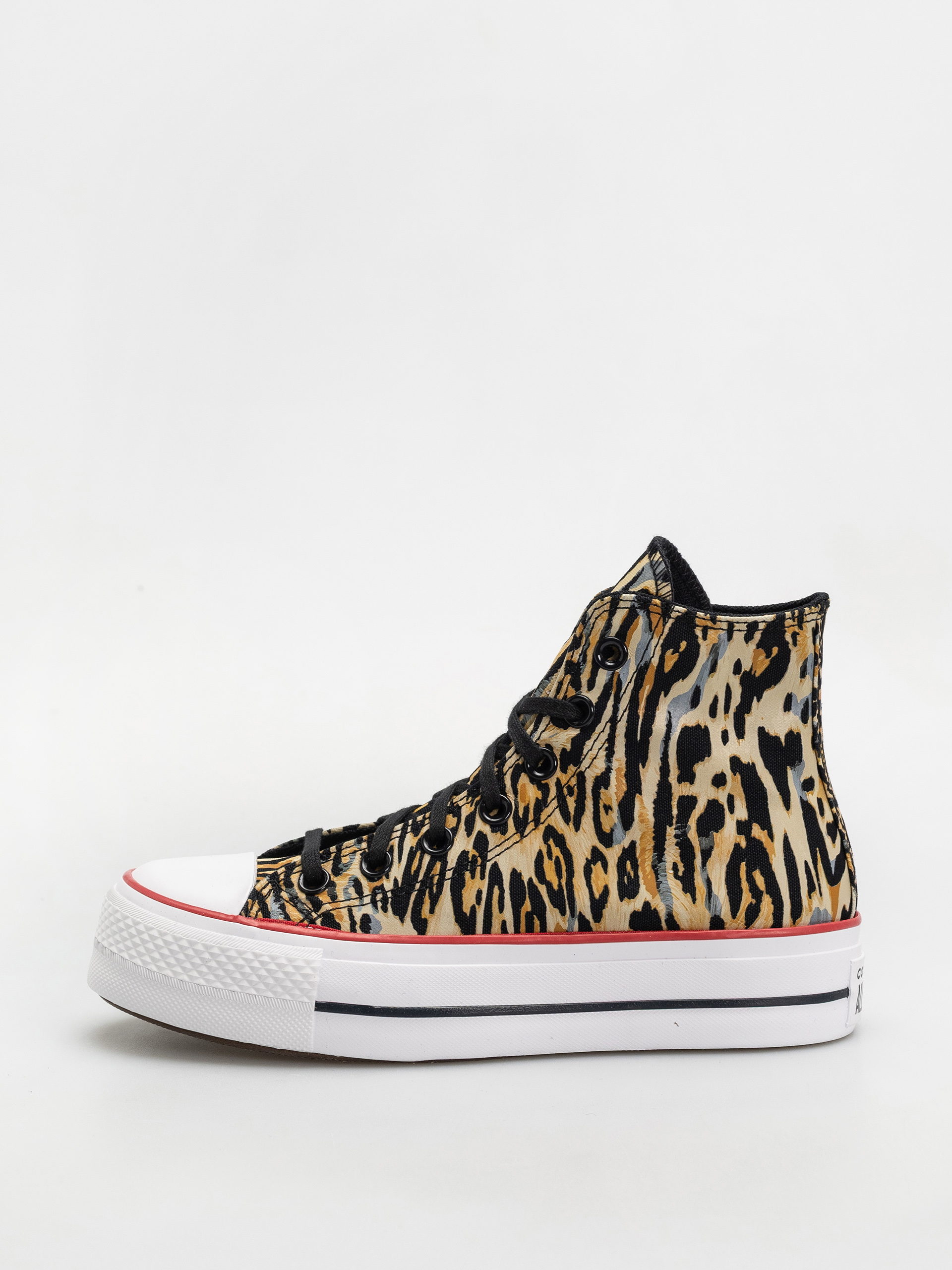 Converse Chuck Taylor All Star Lift Hi Wmn Tornacipők (black/white/red)