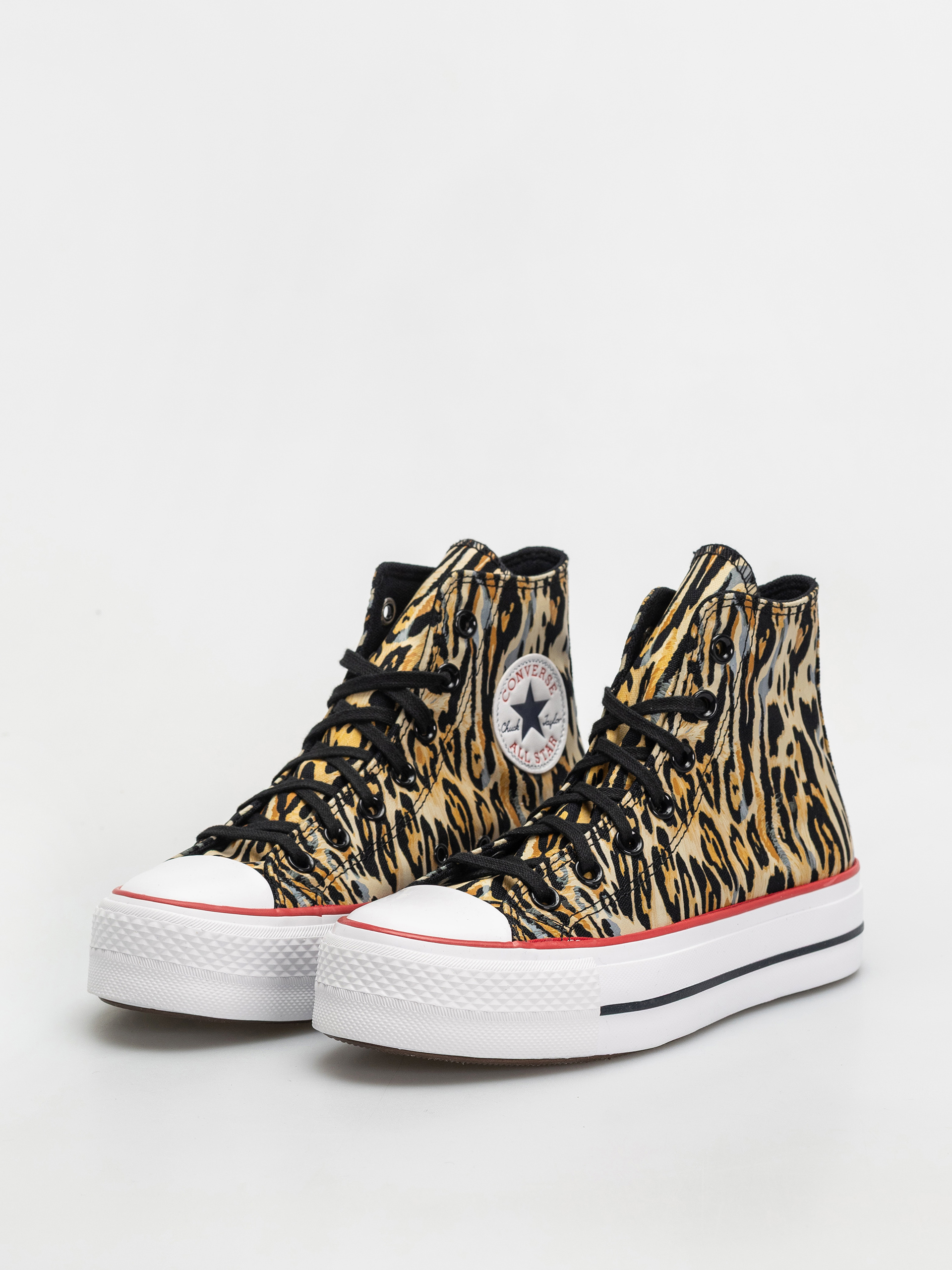 Converse Chuck Taylor All Star Lift Hi Wmn Tornacipők (black/white/red)