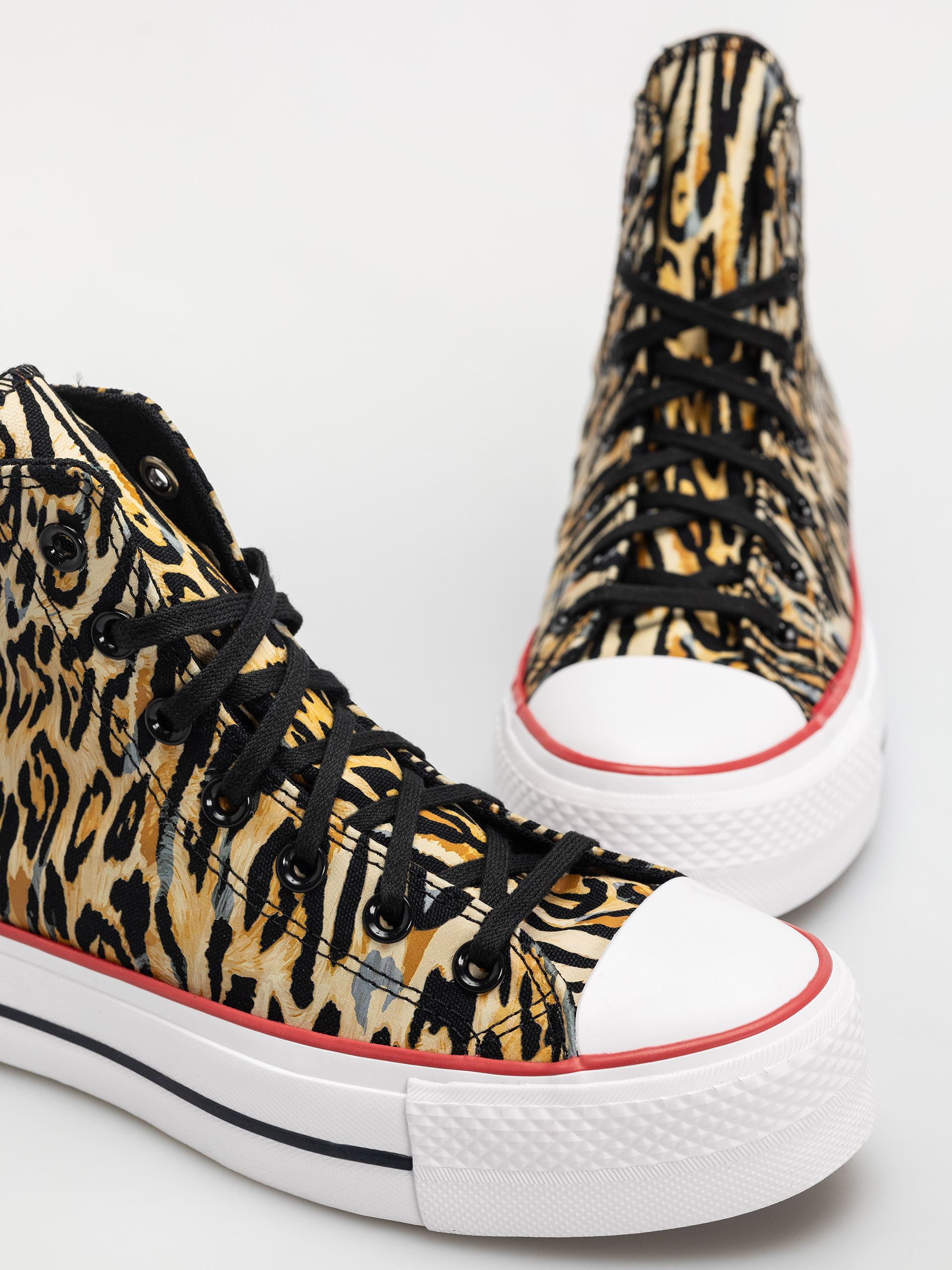 Converse Chuck Taylor All Star Lift Hi Wmn Tornacipők (black/white/red)