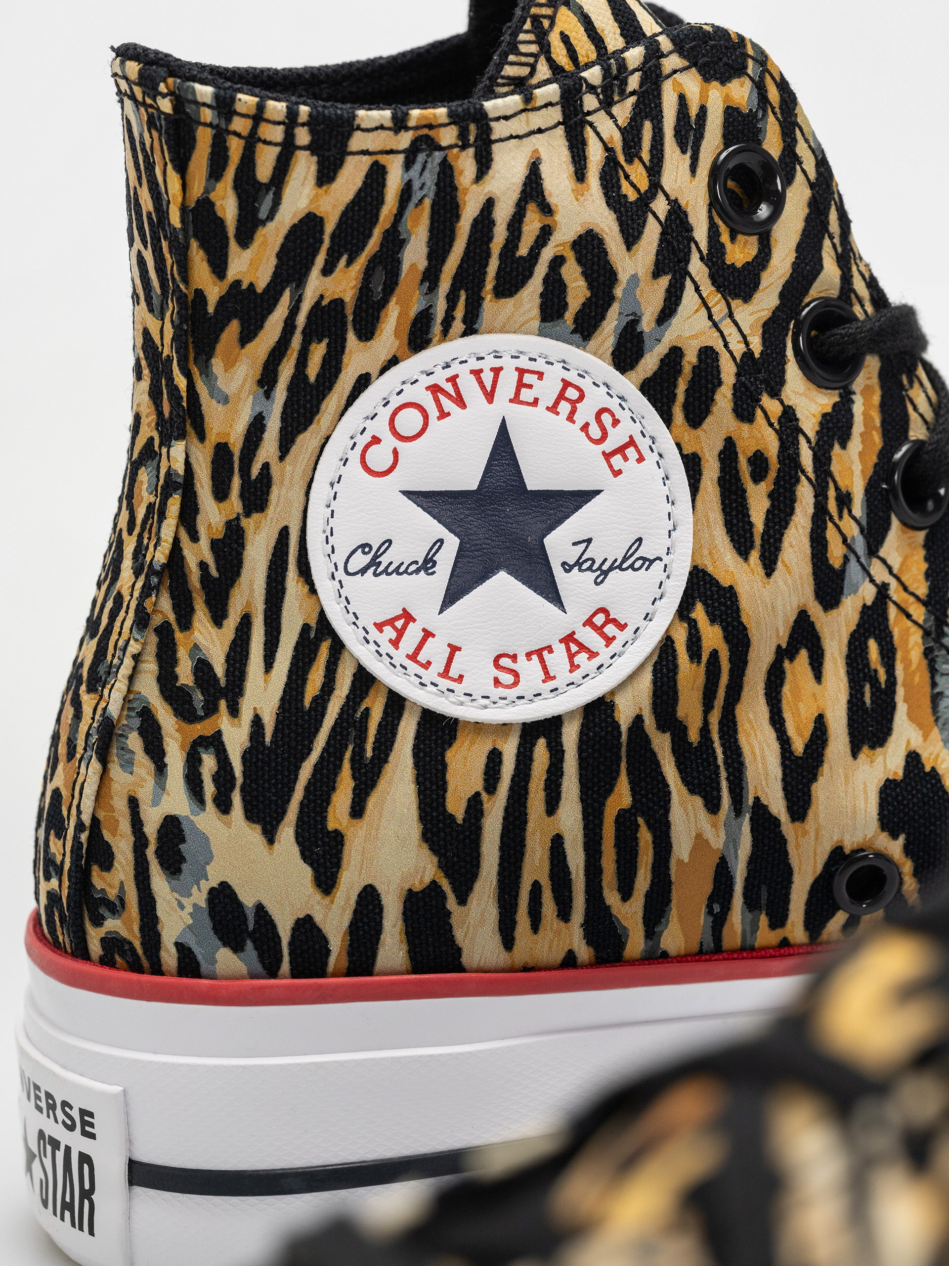 Converse Chuck Taylor All Star Lift Hi Wmn Tornacipők (black/white/red)