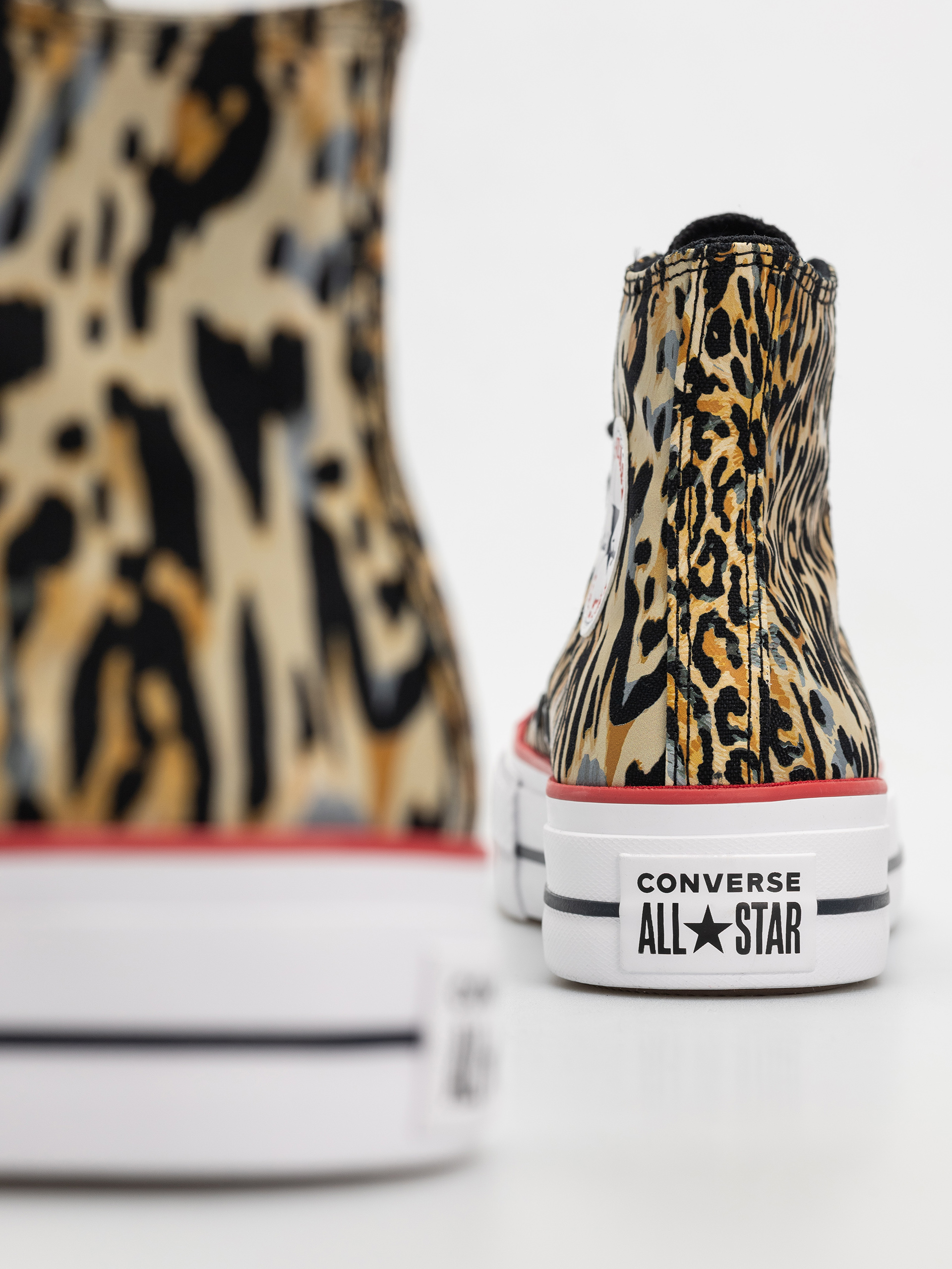 Converse Chuck Taylor All Star Lift Hi Wmn Tornacipők (black/white/red)