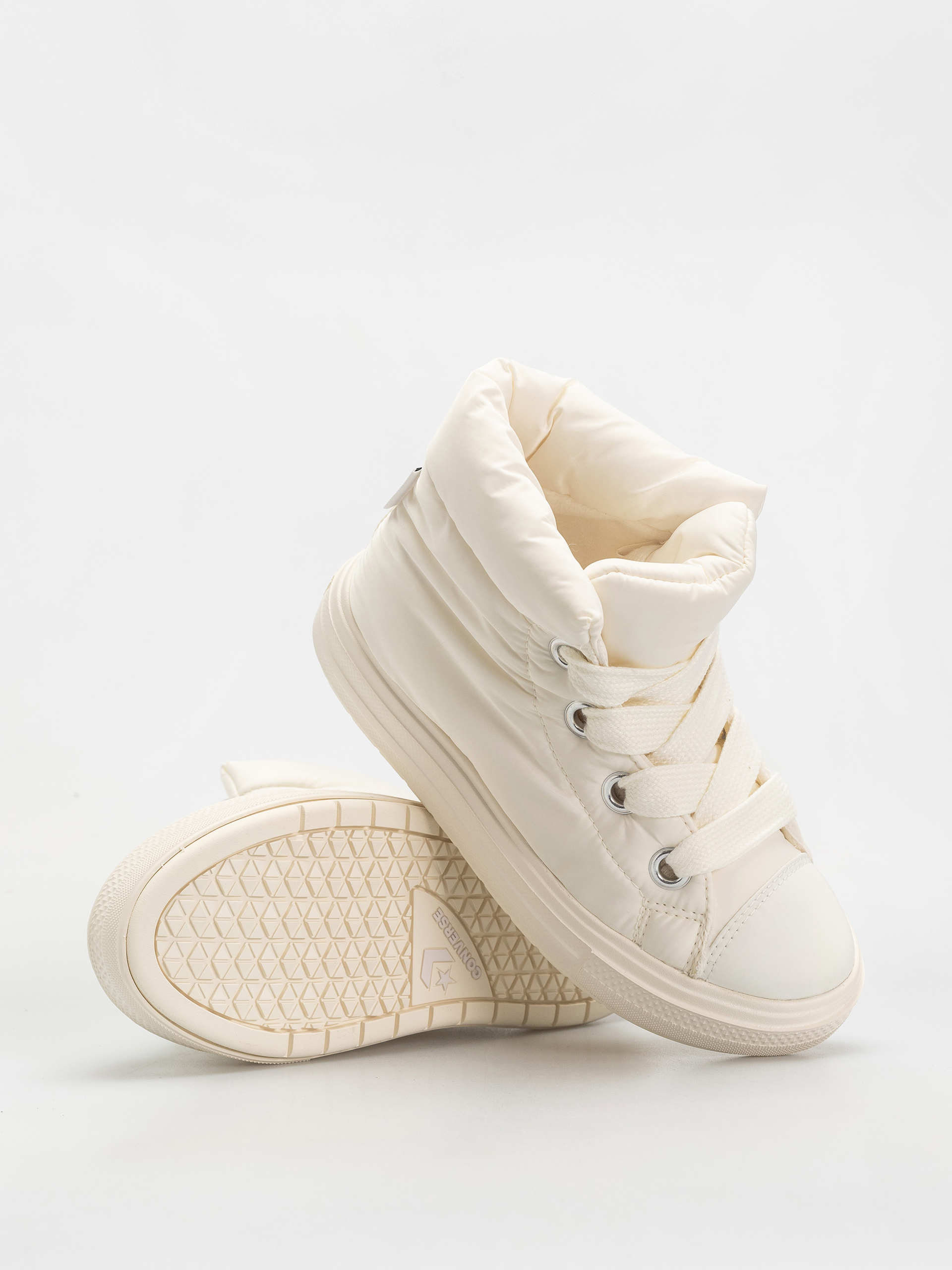 Converse Chuck Taylor All Star Elements Boot Mid Cipők (egret/egret/black)