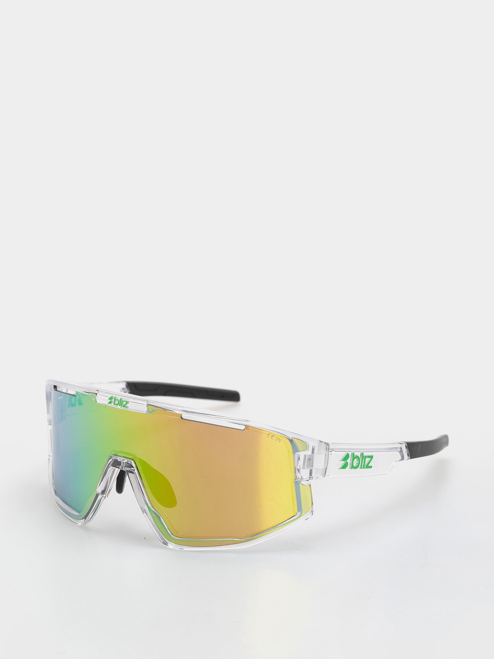 Bliz Fusion Napszemu00fcvegek (transparent white/brown w green multi)