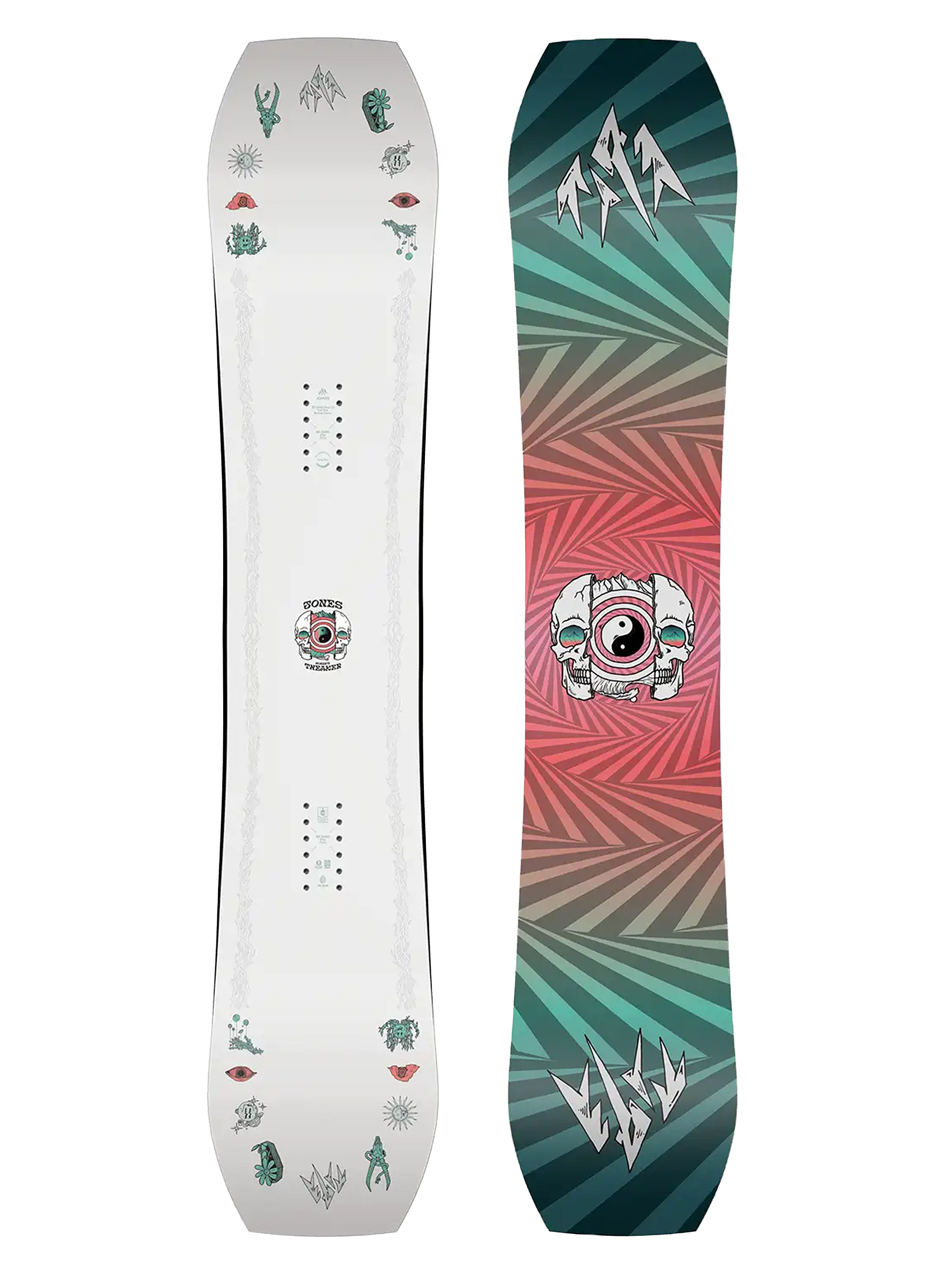 Női Snowboard Jones Snowboards Tweaker (white)