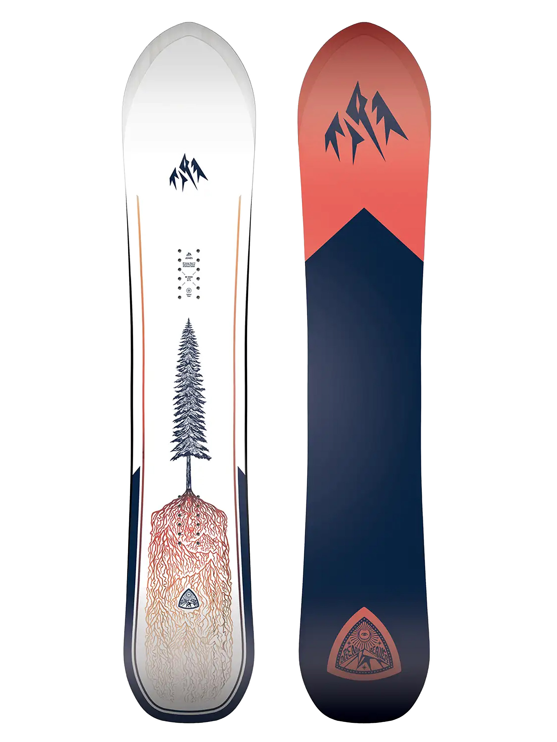 Női Jones Snowboards Dream Weaver 2.0 Snowboard (white)