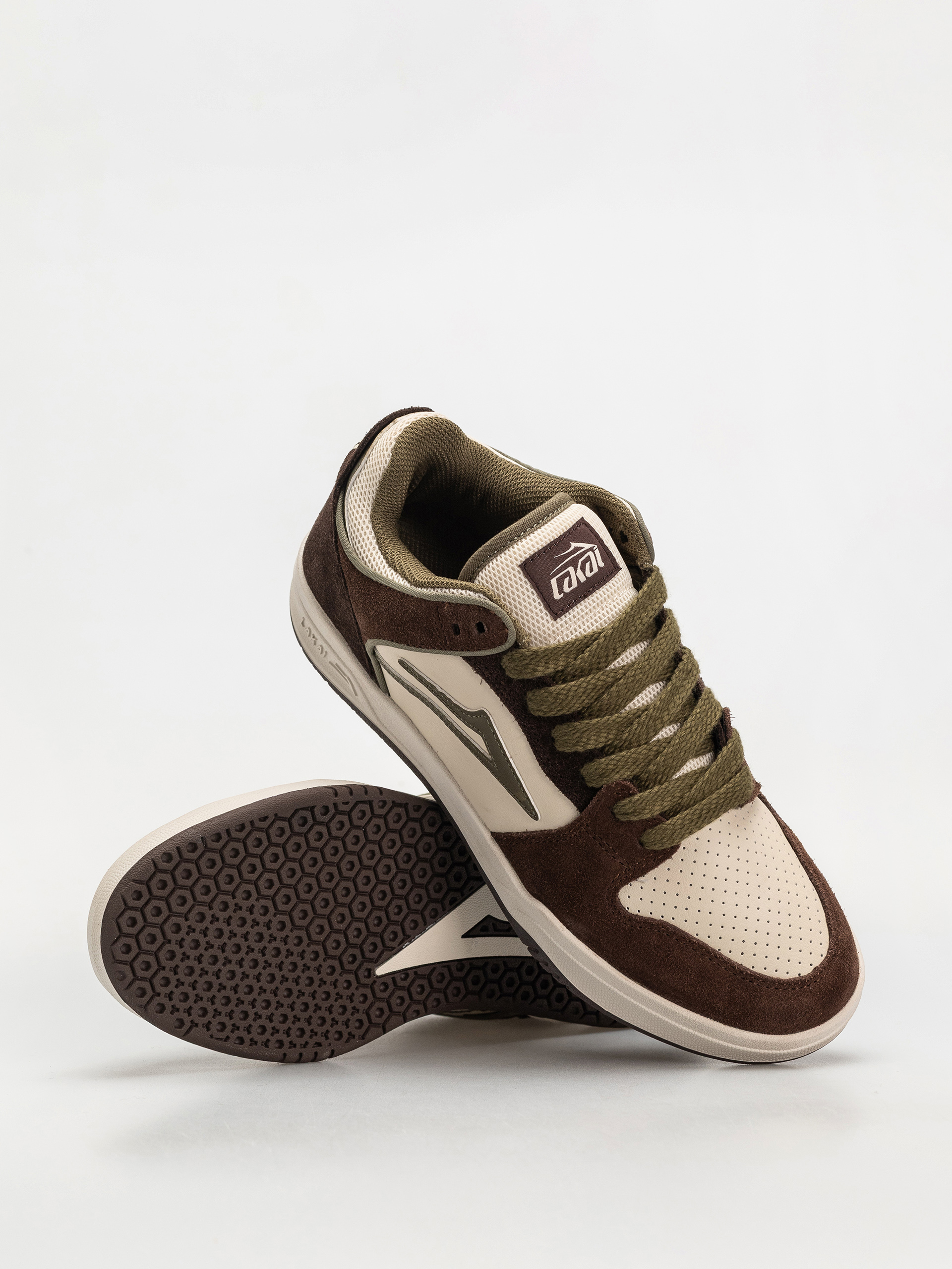 Lakai Telford Low Cipők (chestnut suede birch brown)