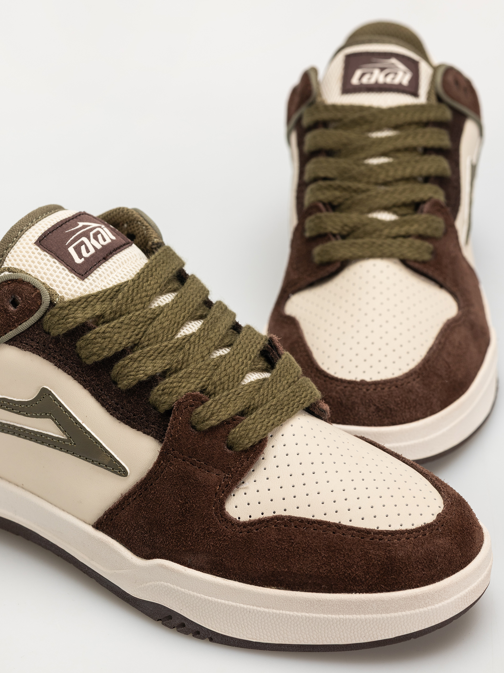 Lakai Telford Low Cipők (chestnut suede birch brown)