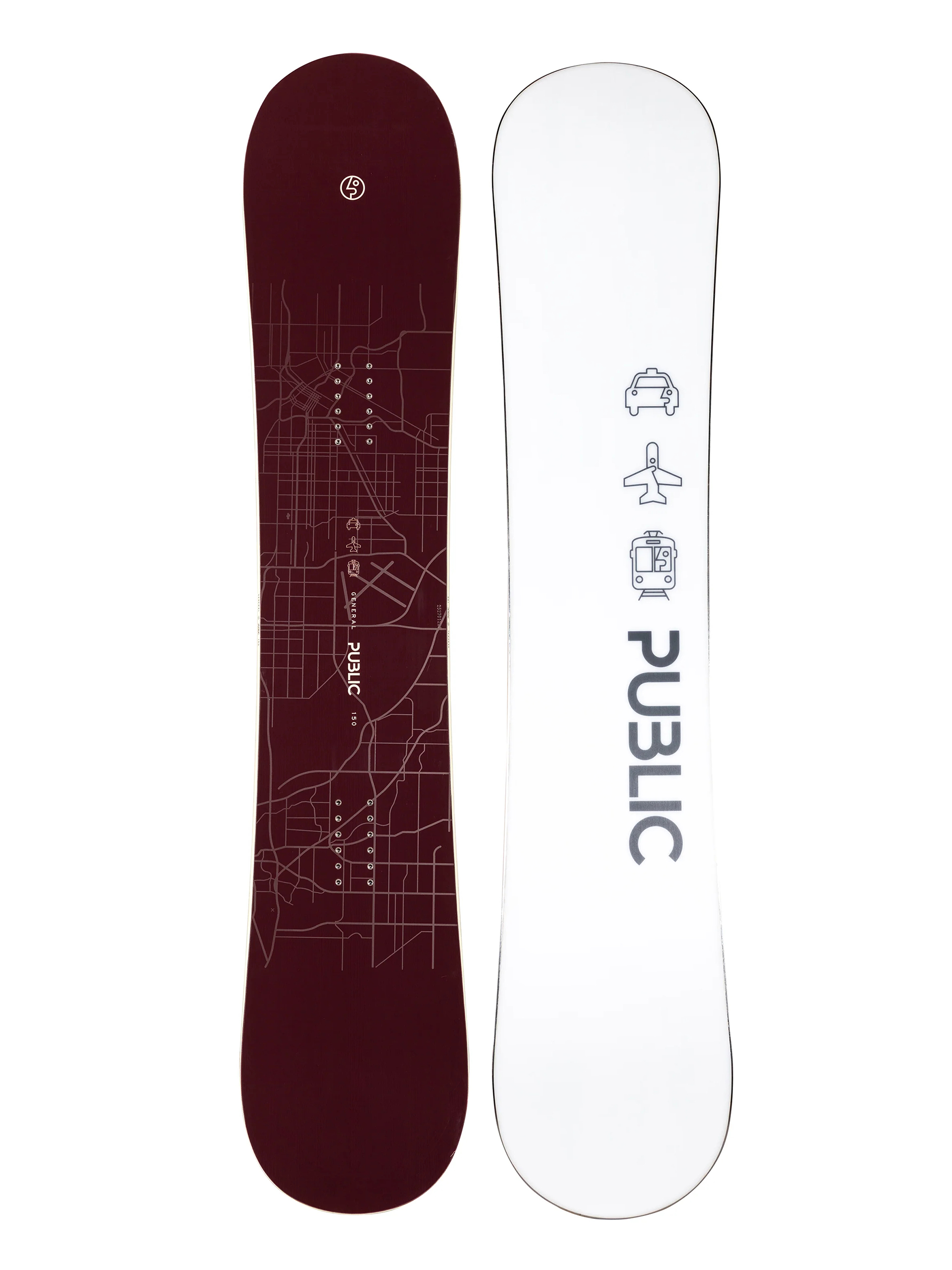 Snowboard Public General (colour 1/white)
