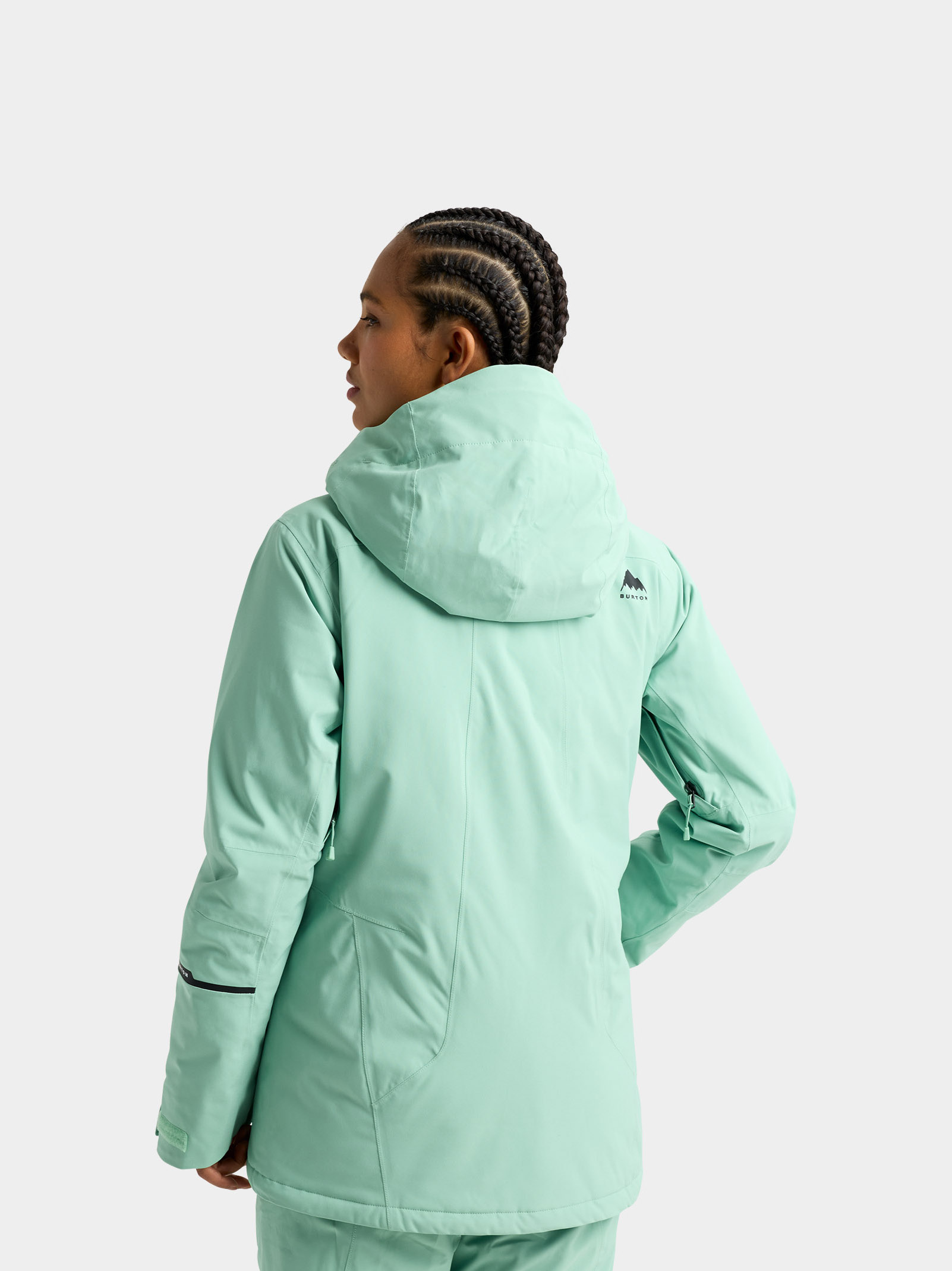 Női Snowboard dzseki Burton Reserve 2L Ins Stretch (soft sage)