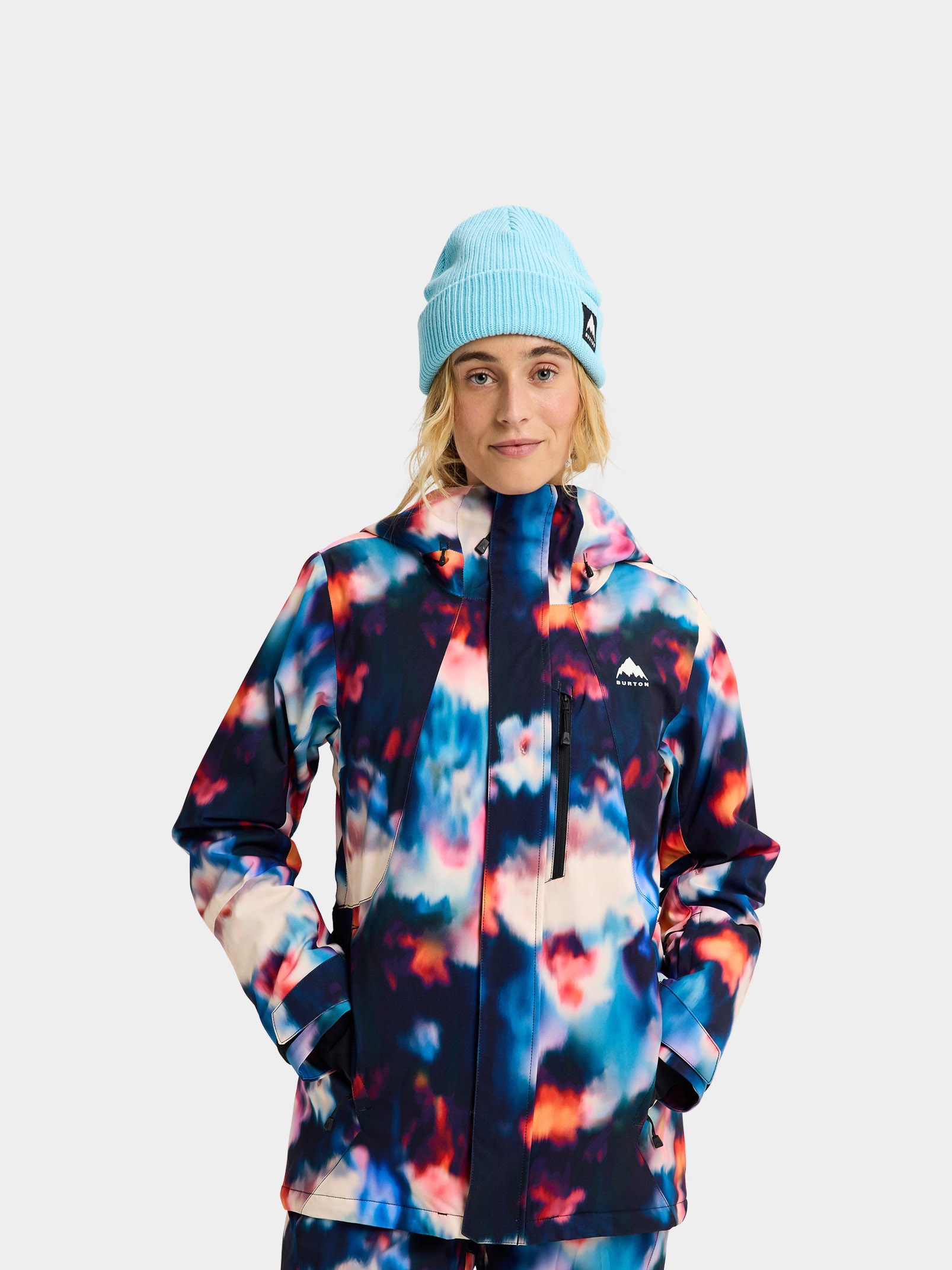 Snowboard dzseki Burton Reserve 2L Ins Stretch Wmn (floral blur)