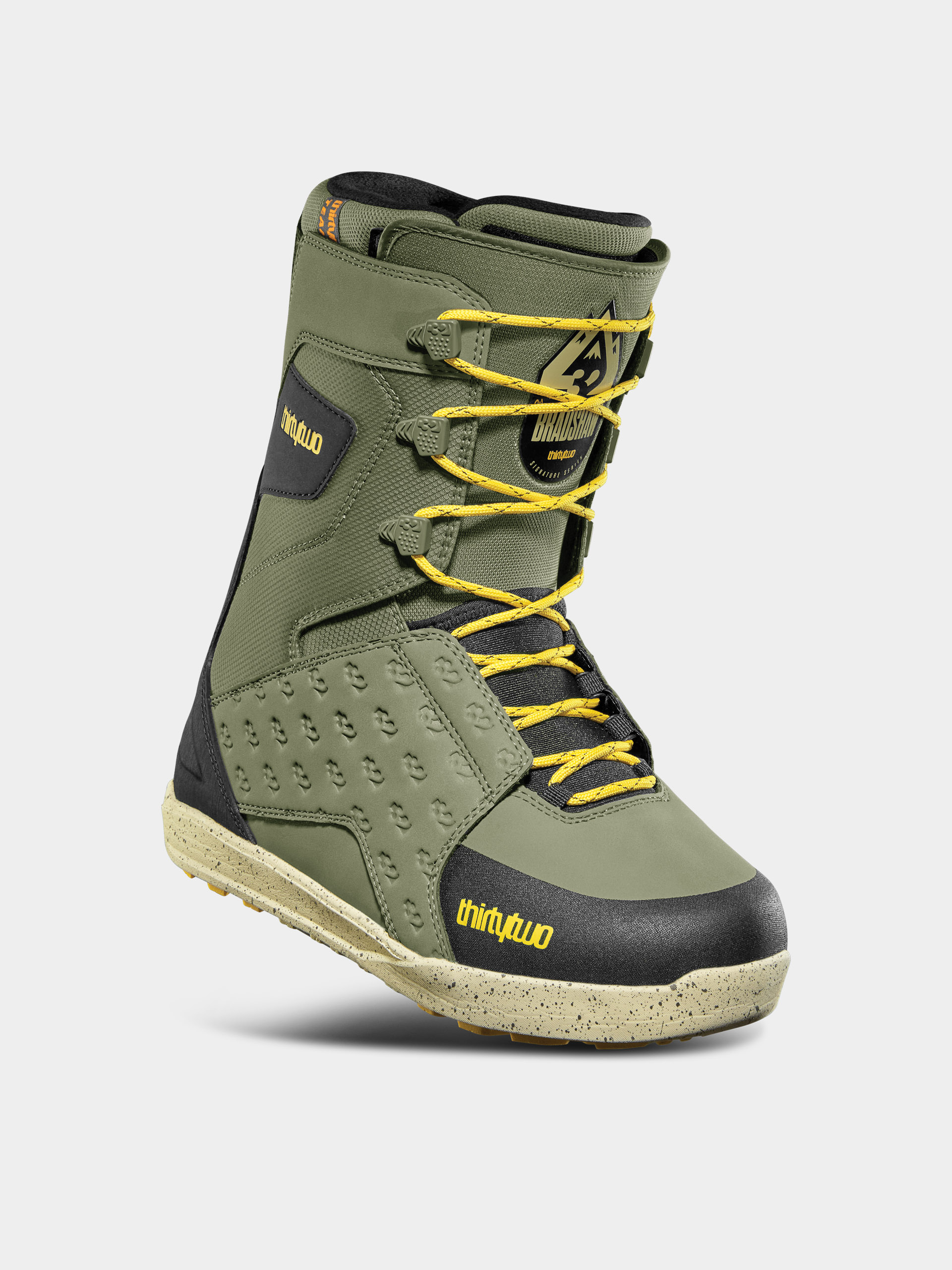 Snowboard cipők ThirtyTwo Lashed Bradshaw (olive/black)