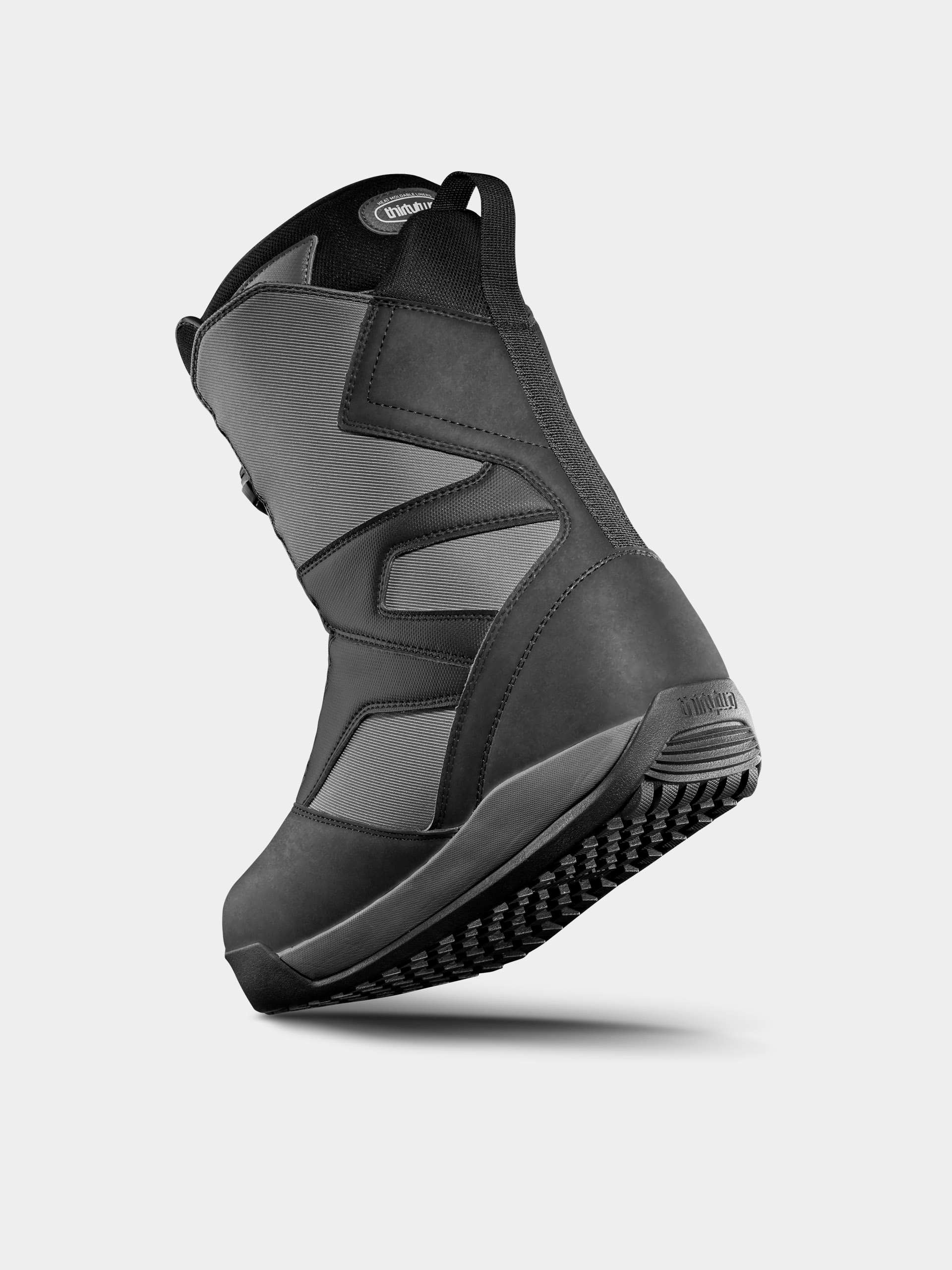 Férfi Snowboard cipők ThirtyTwo Stw Double Boa (black/dark grey)