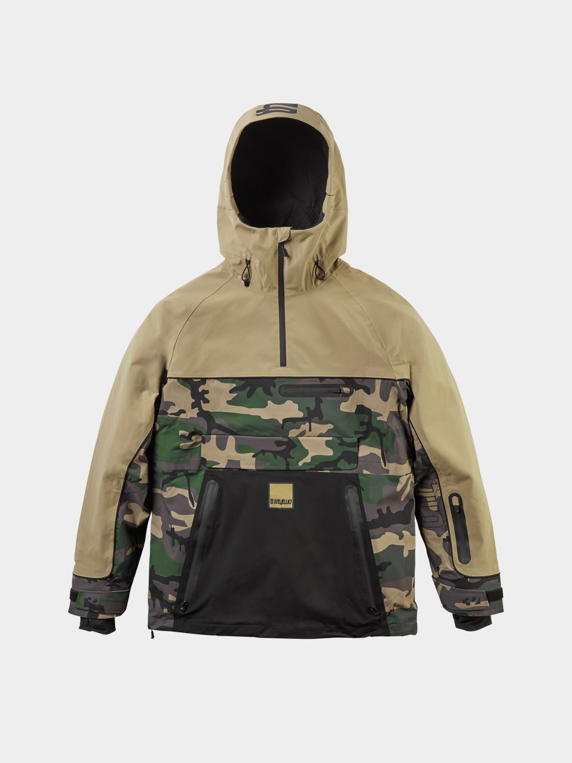 Snowboard dzseki ThirtyTwo Light Anorak (camo)
