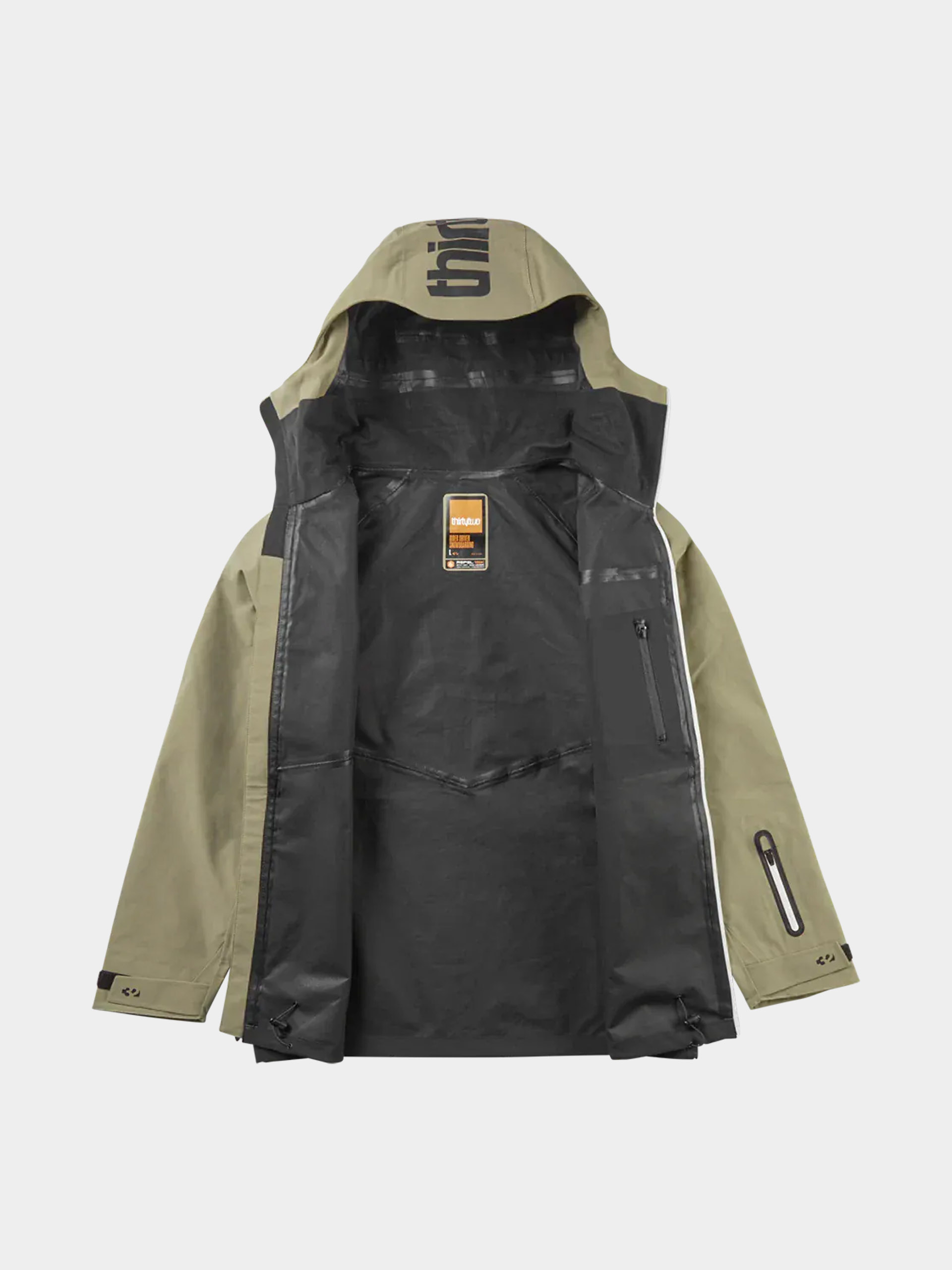 Férfi ThirtyTwo Grasser Snowboard dzseki (khaki)