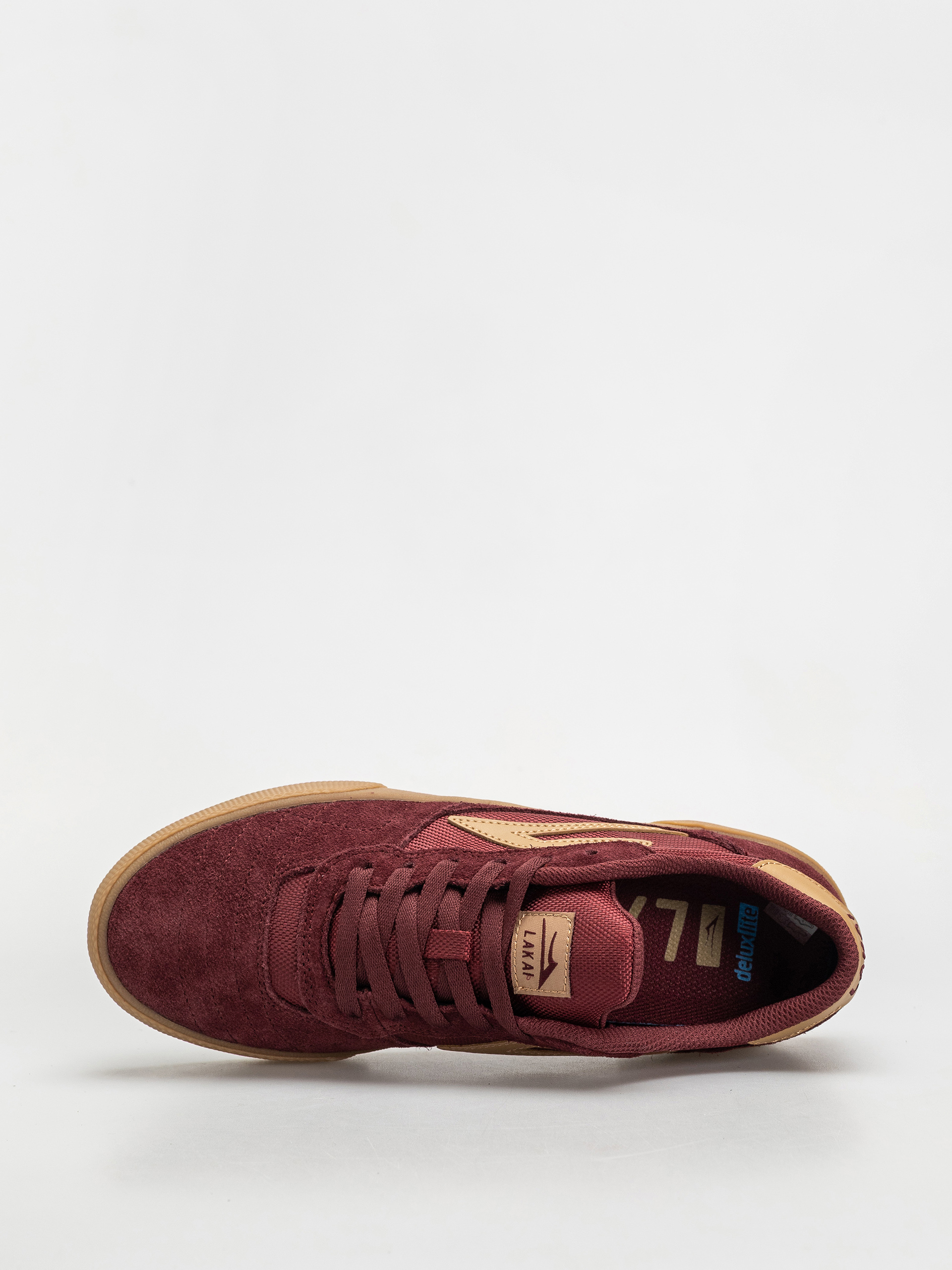 Cipők Lakai Cambridge (burgundy suede)