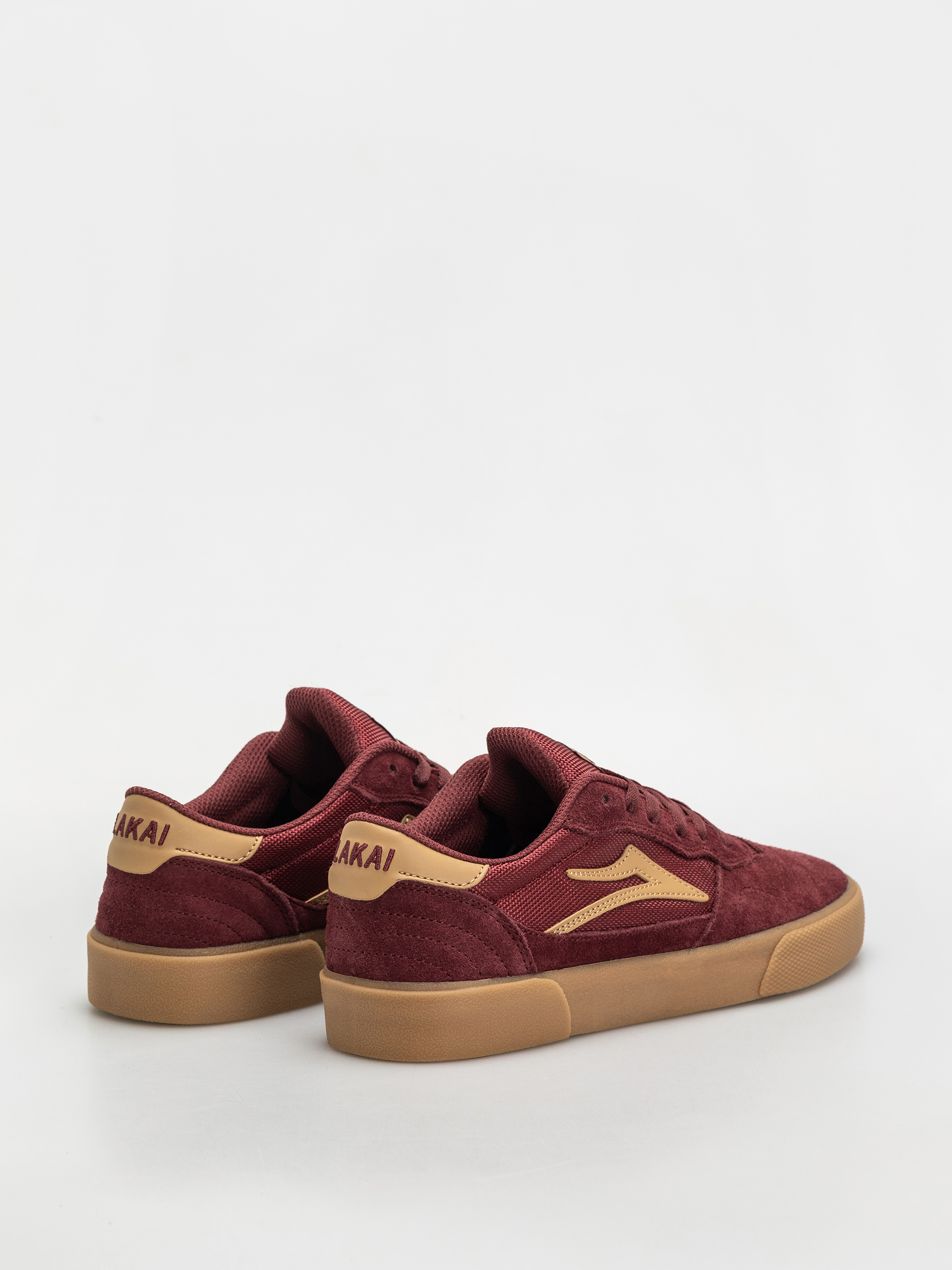Cipők Lakai Cambridge (burgundy suede)