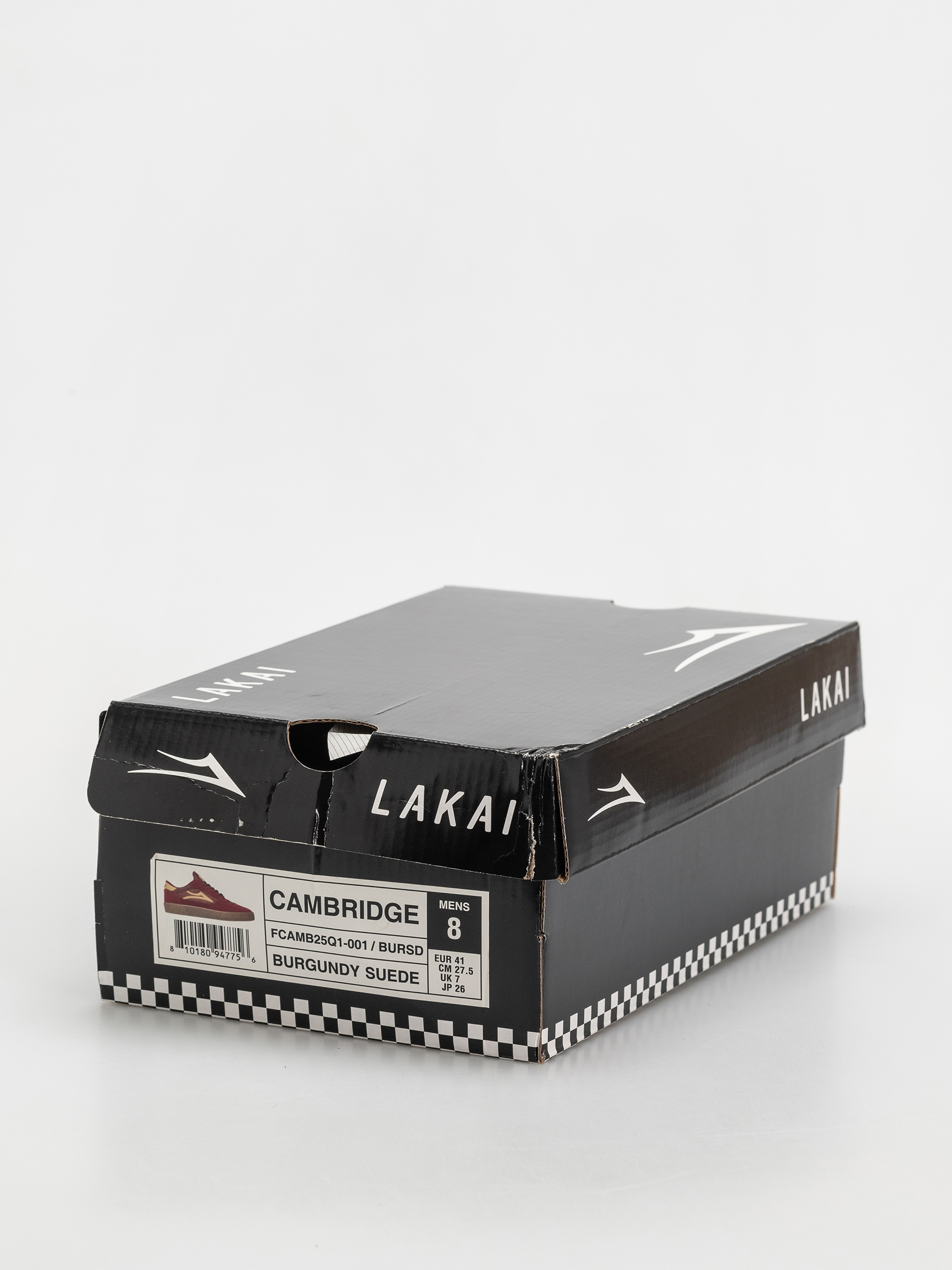 Cipők Lakai Cambridge (burgundy suede)