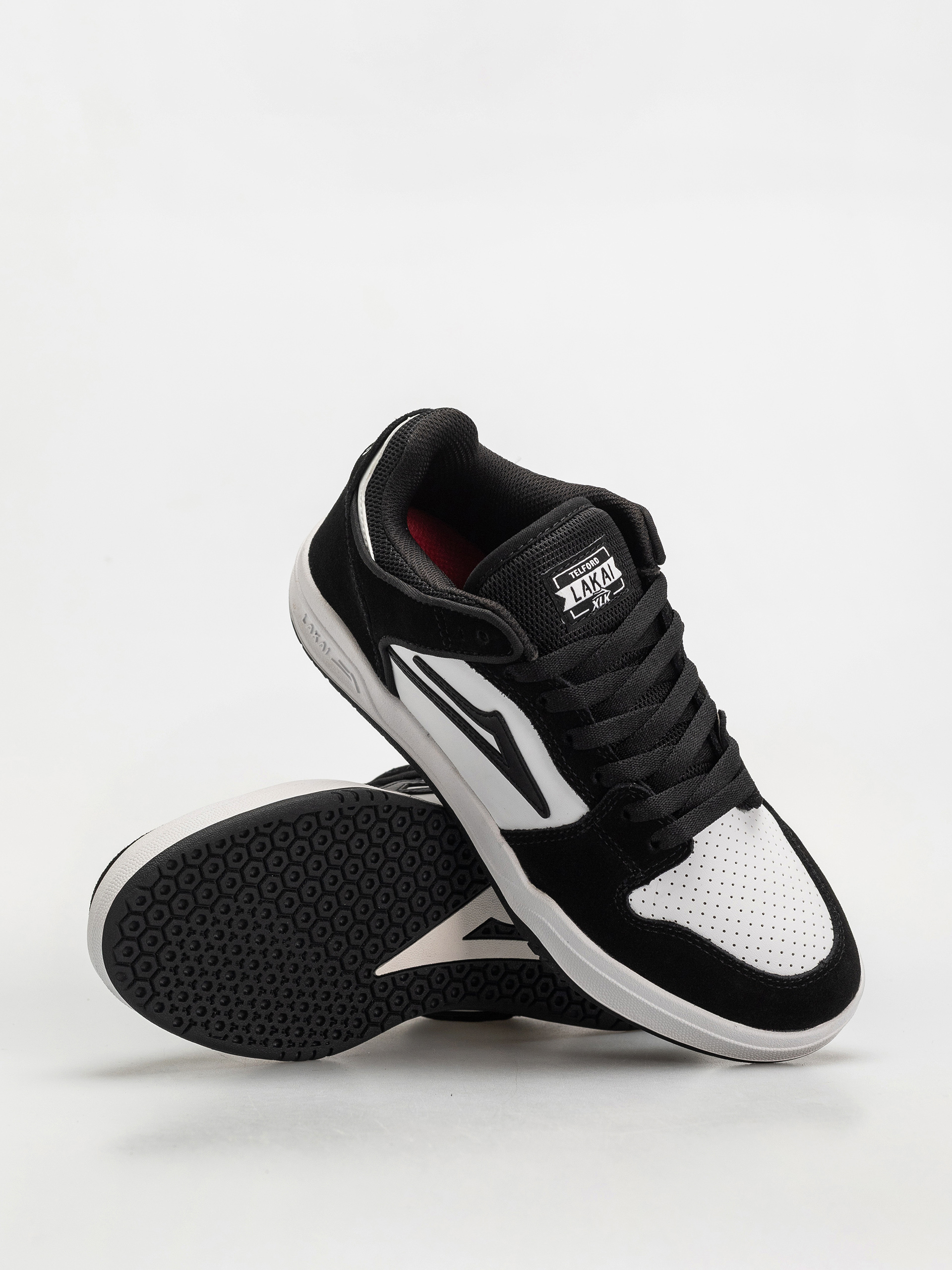 Cipők Lakai Telford Low (black/white leather)